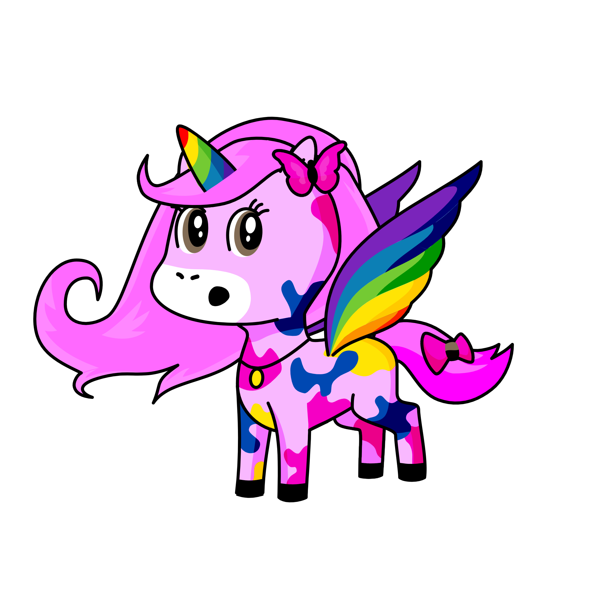 RainbowYT, the unicorn