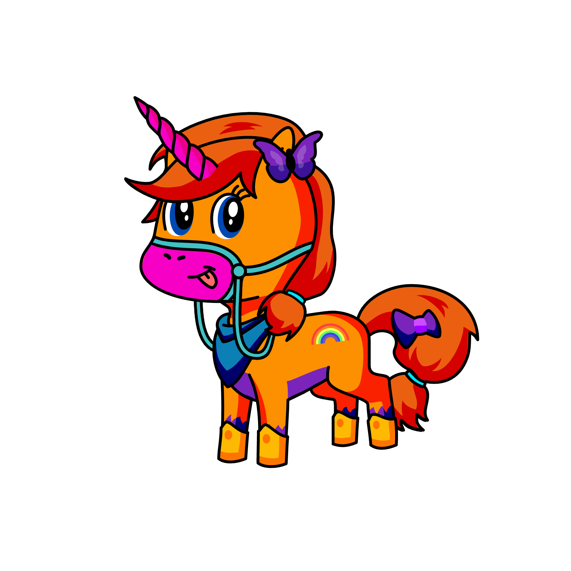 Liilu, the unicorn