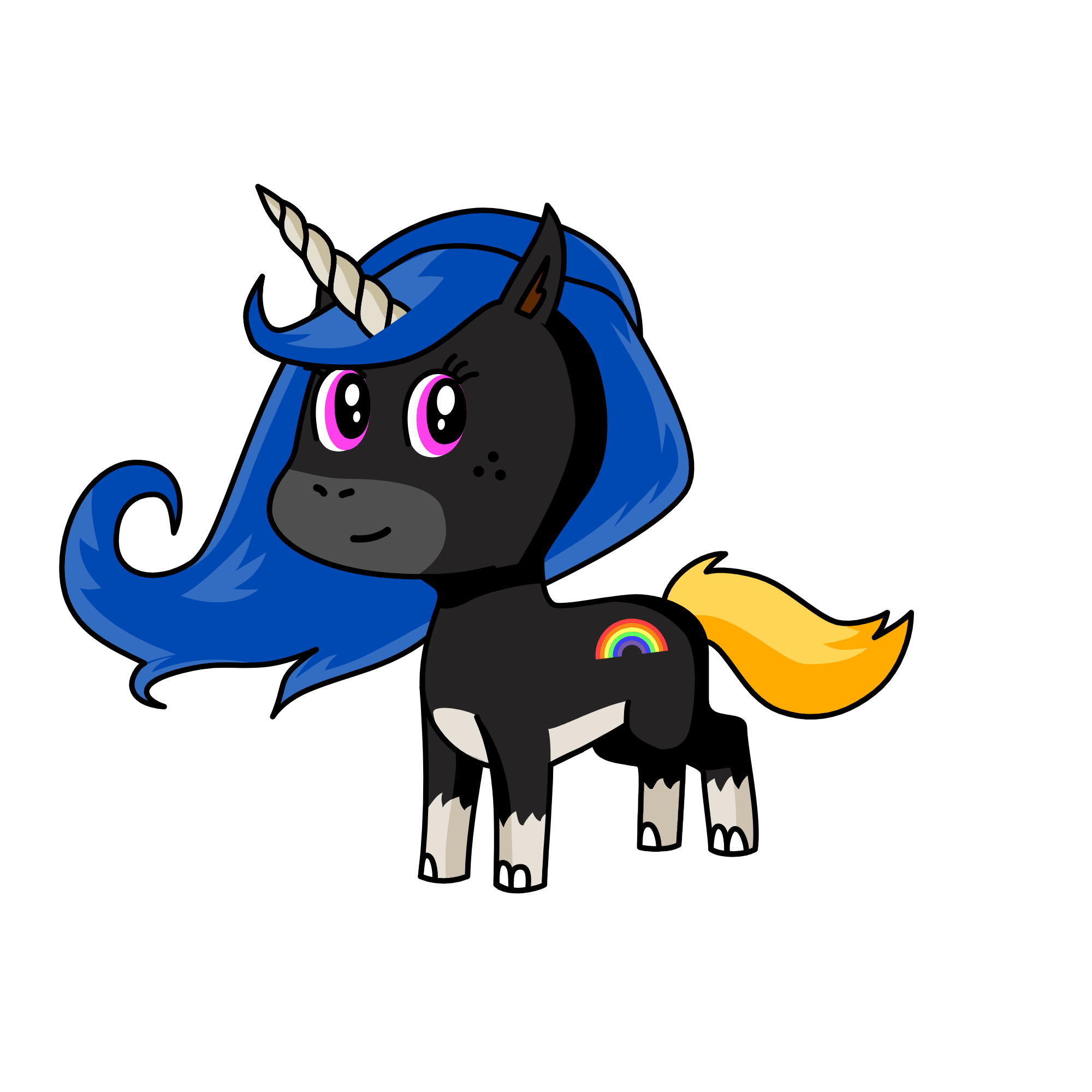 black midnigth, the unicorn