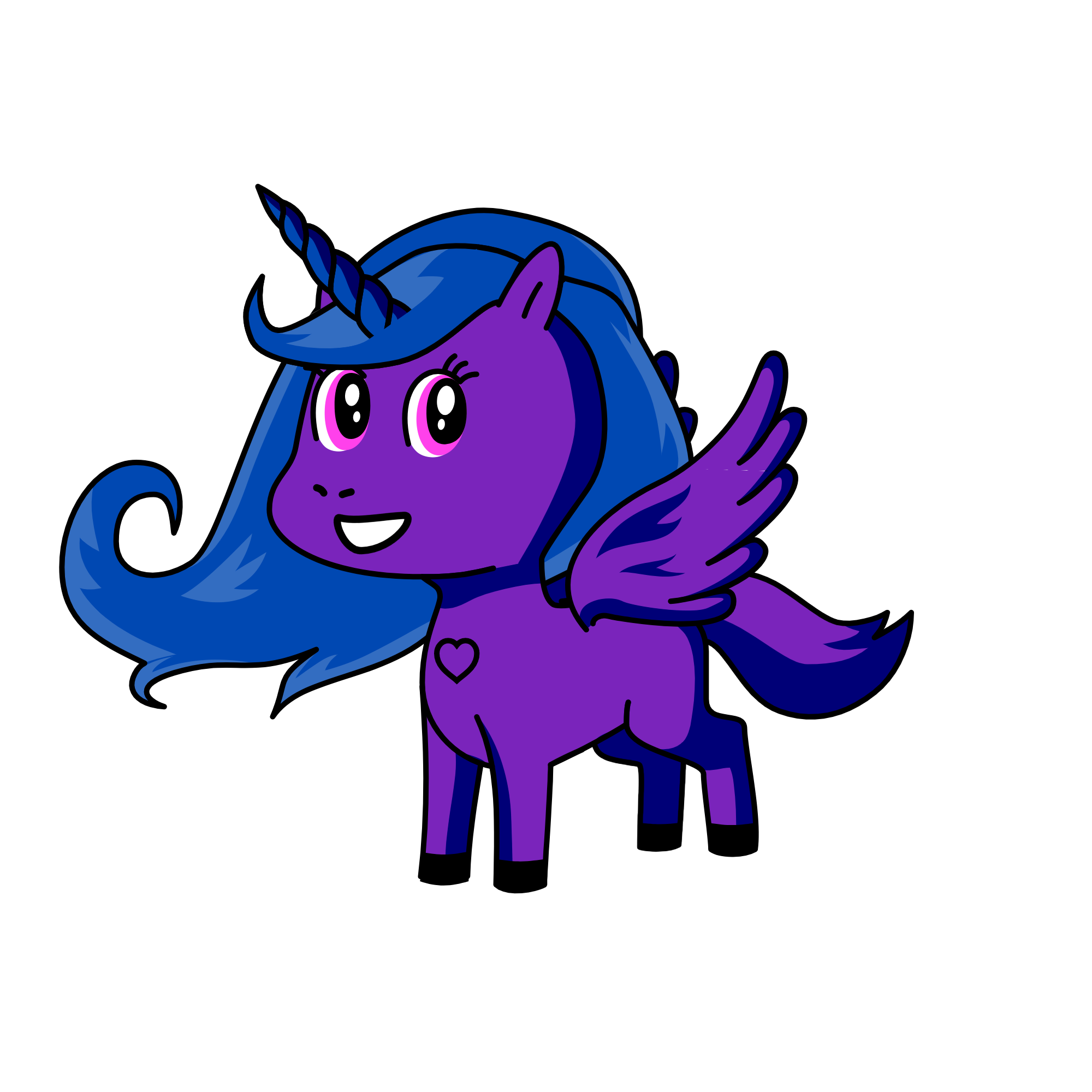 midnight, the unicorn