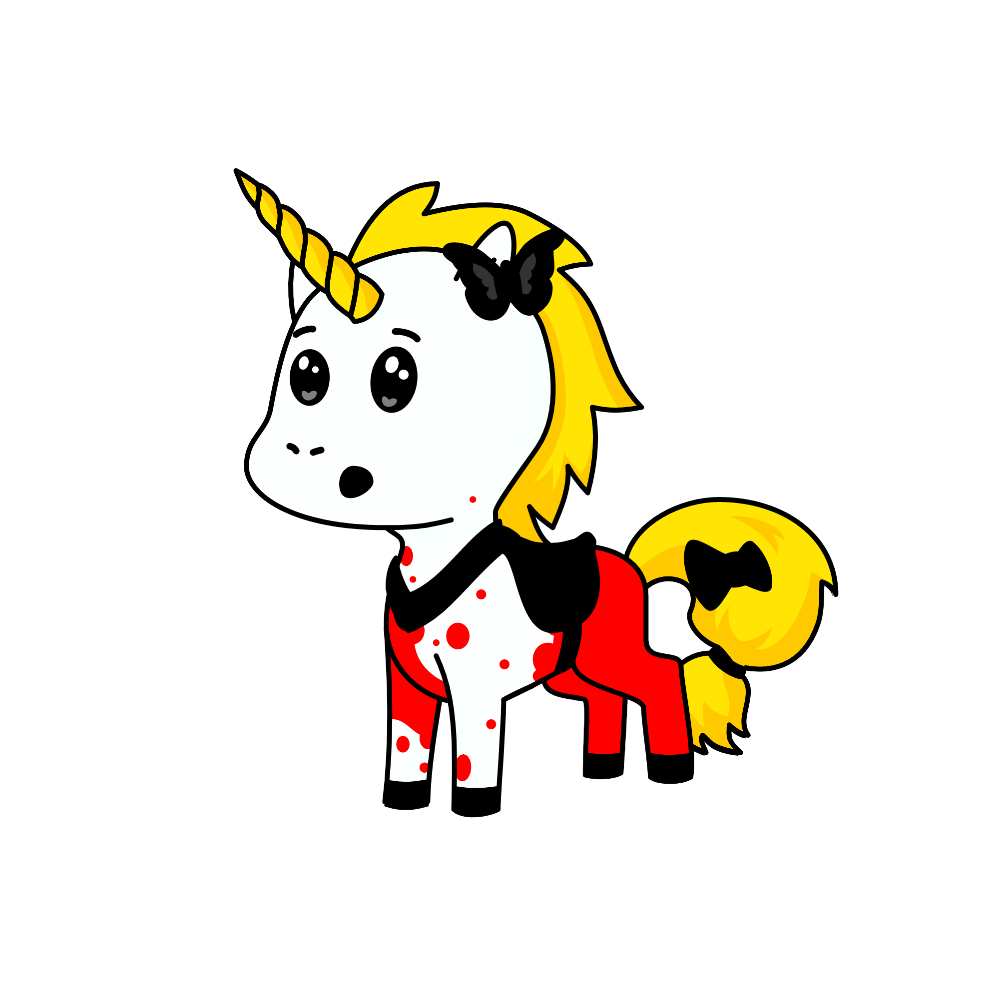 im bleeding plz adopt me, the unicorn