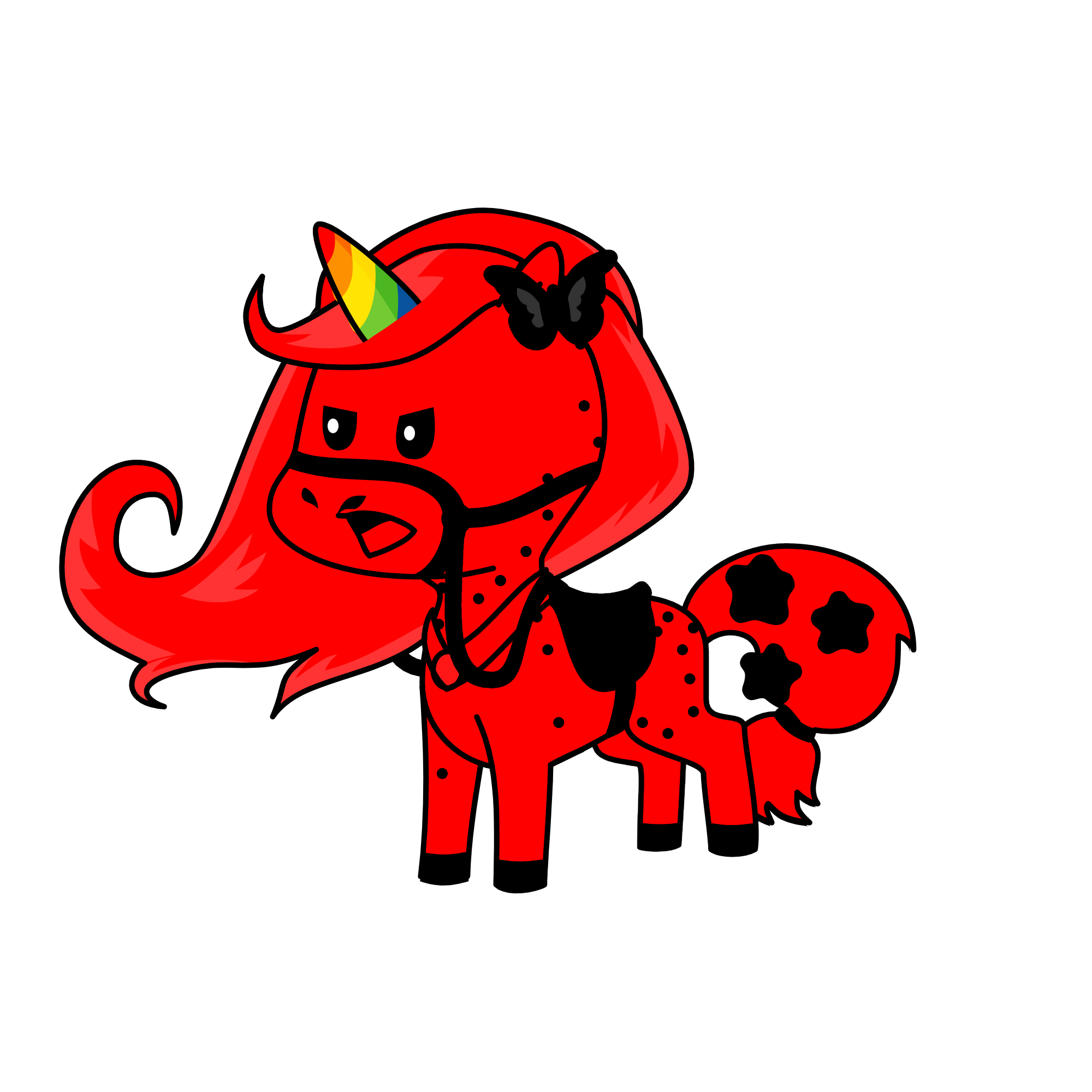 No wrong suffer swear, the unicorn