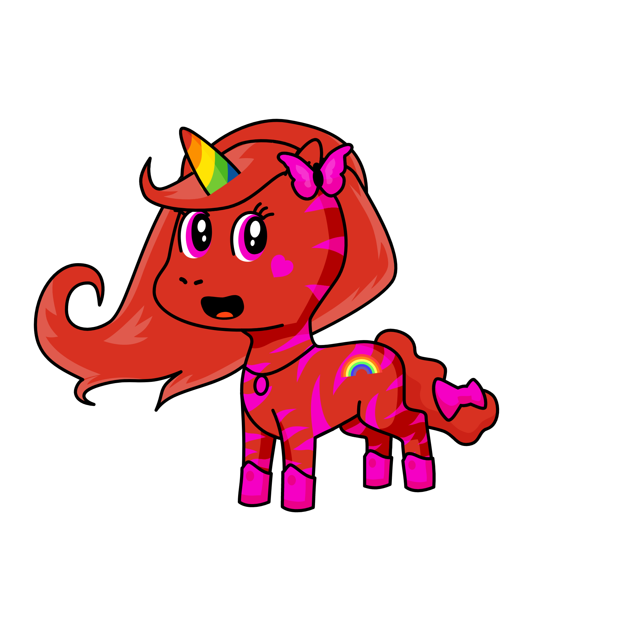 rainbow, the unicorn