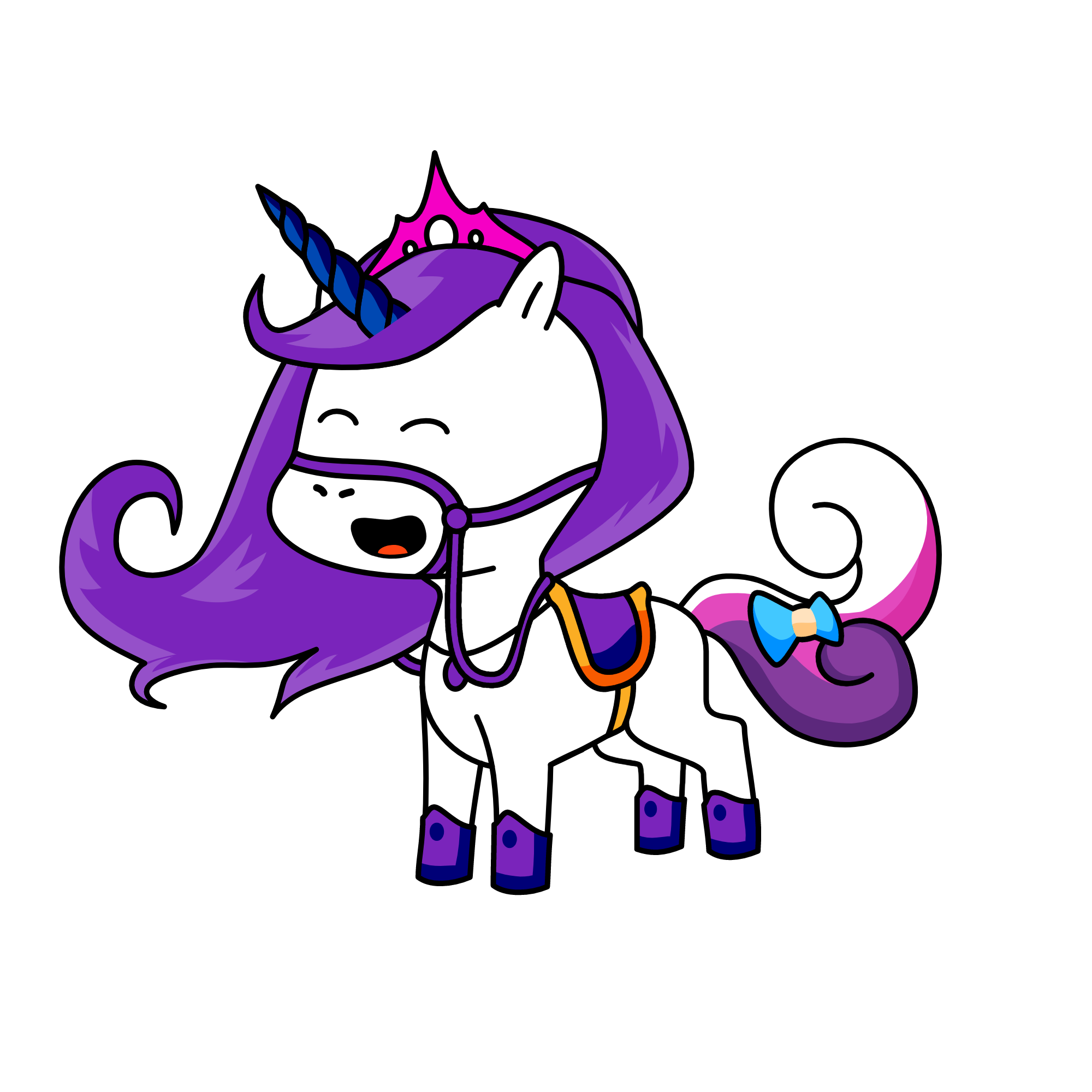 Mystery, the unicorn