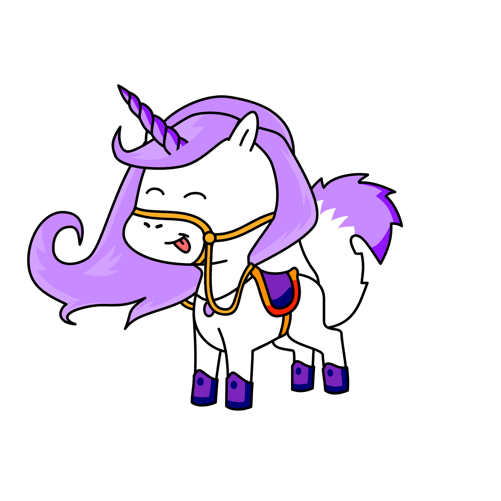 Midnight, the unicorn