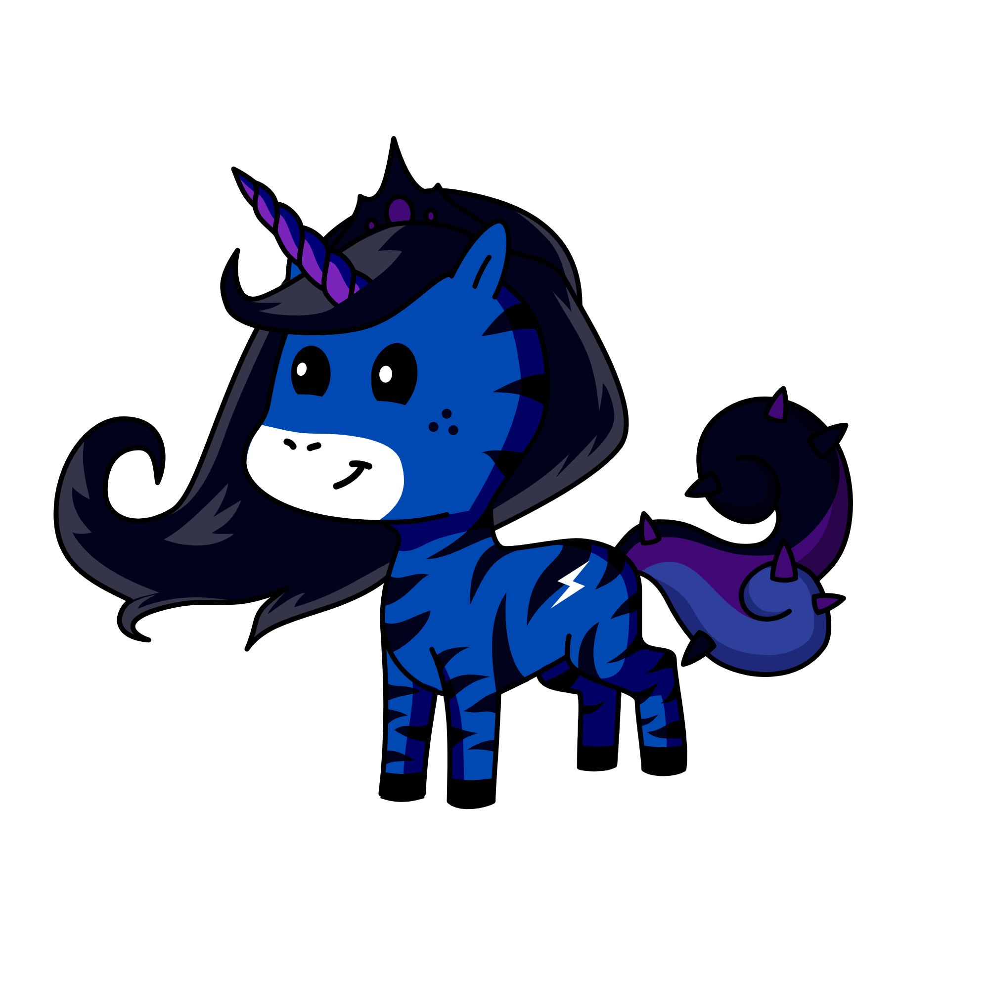 Luna, the unicorn