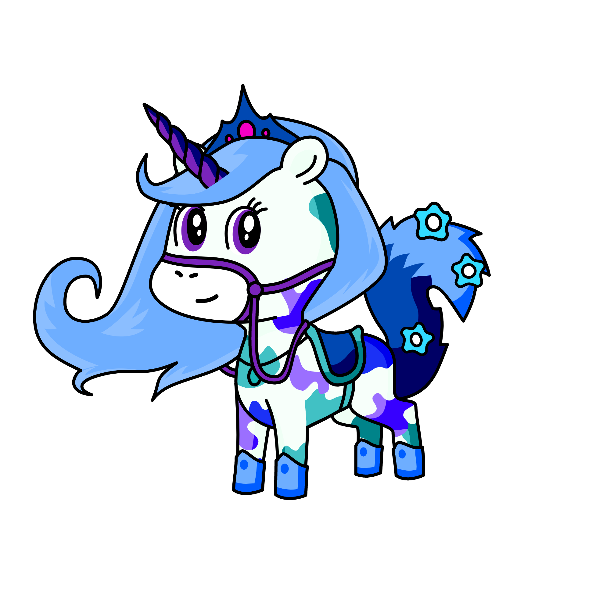 Princess Emma, the unicorn