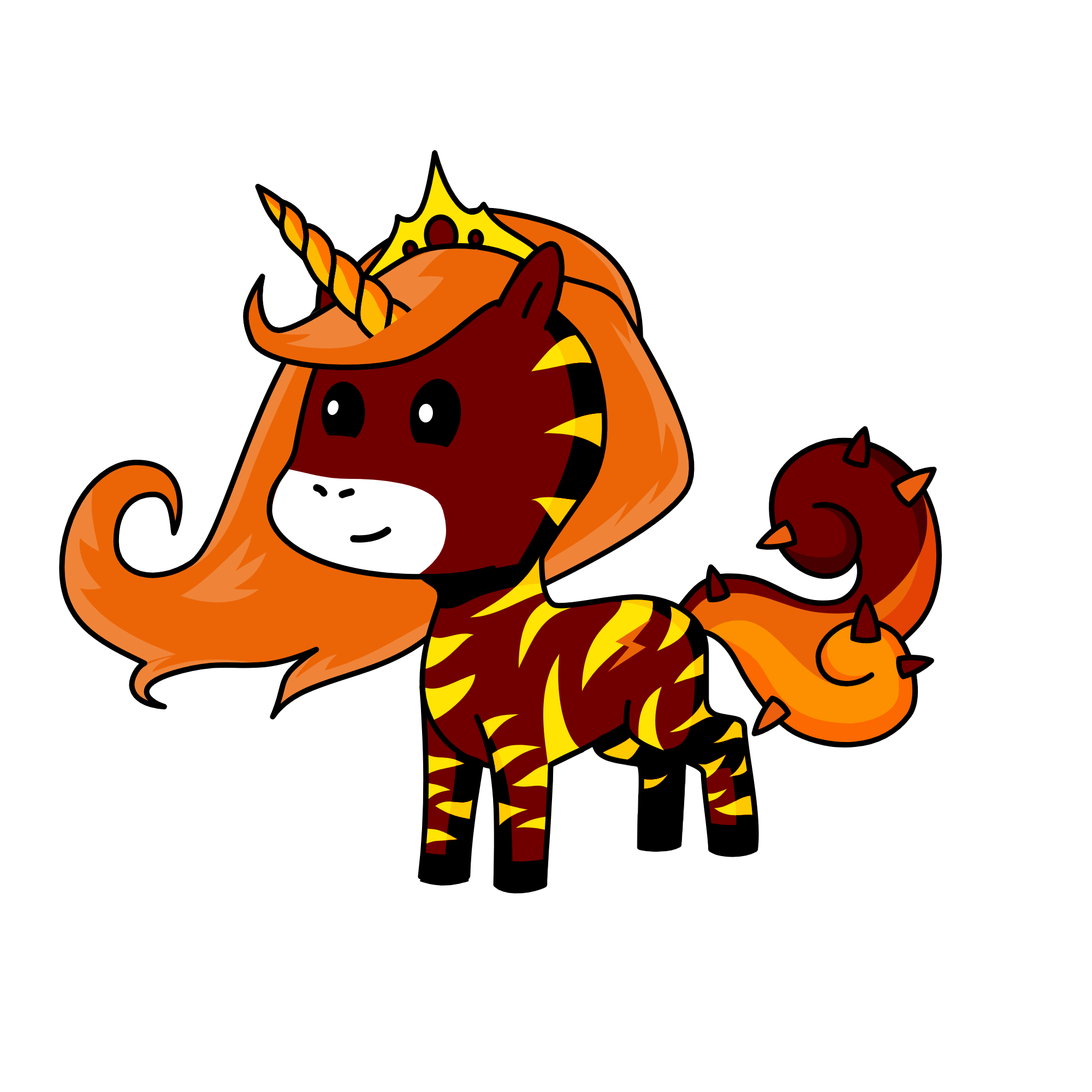 Blaze, the unicorn