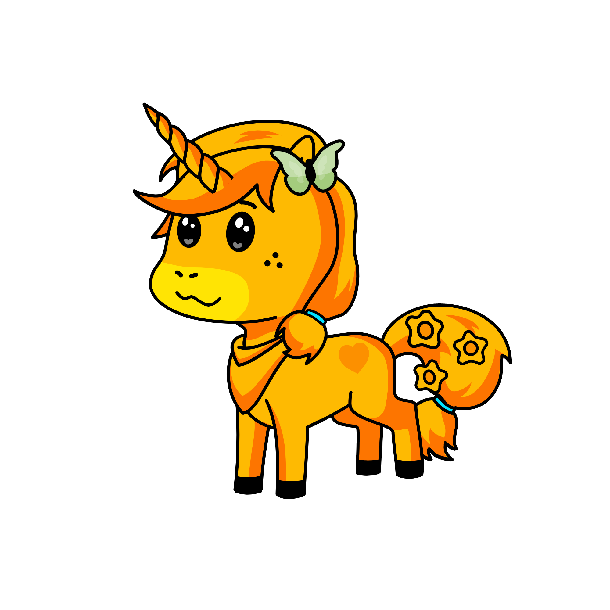 poppy, the unicorn