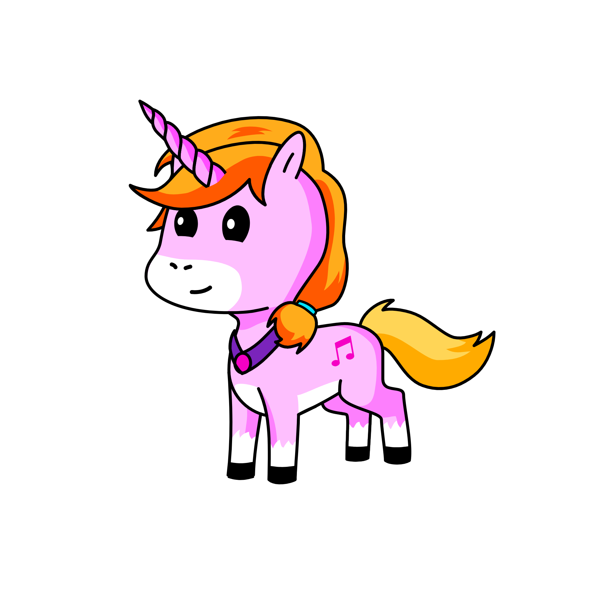 Pinkie, the unicorn