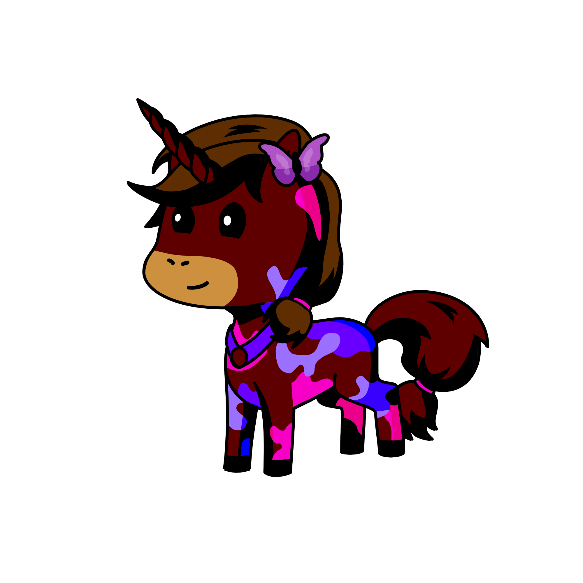 Brownie, the unicorn