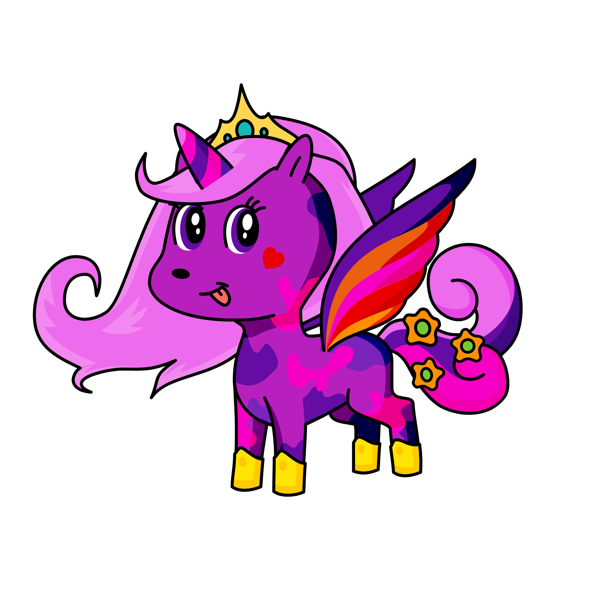 kc, the unicorn