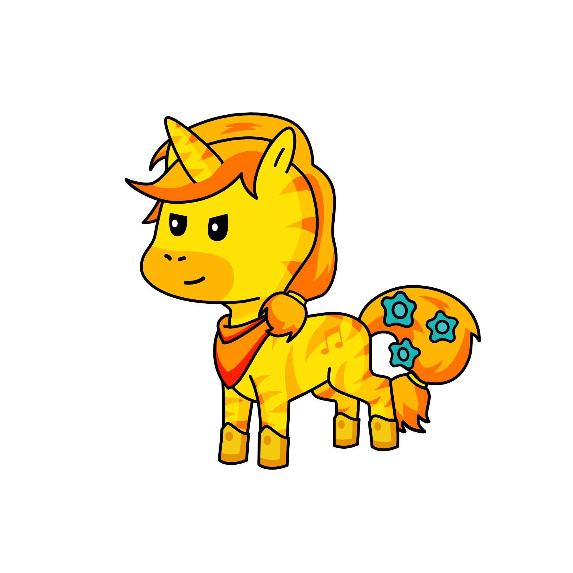 Bruno, the unicorn