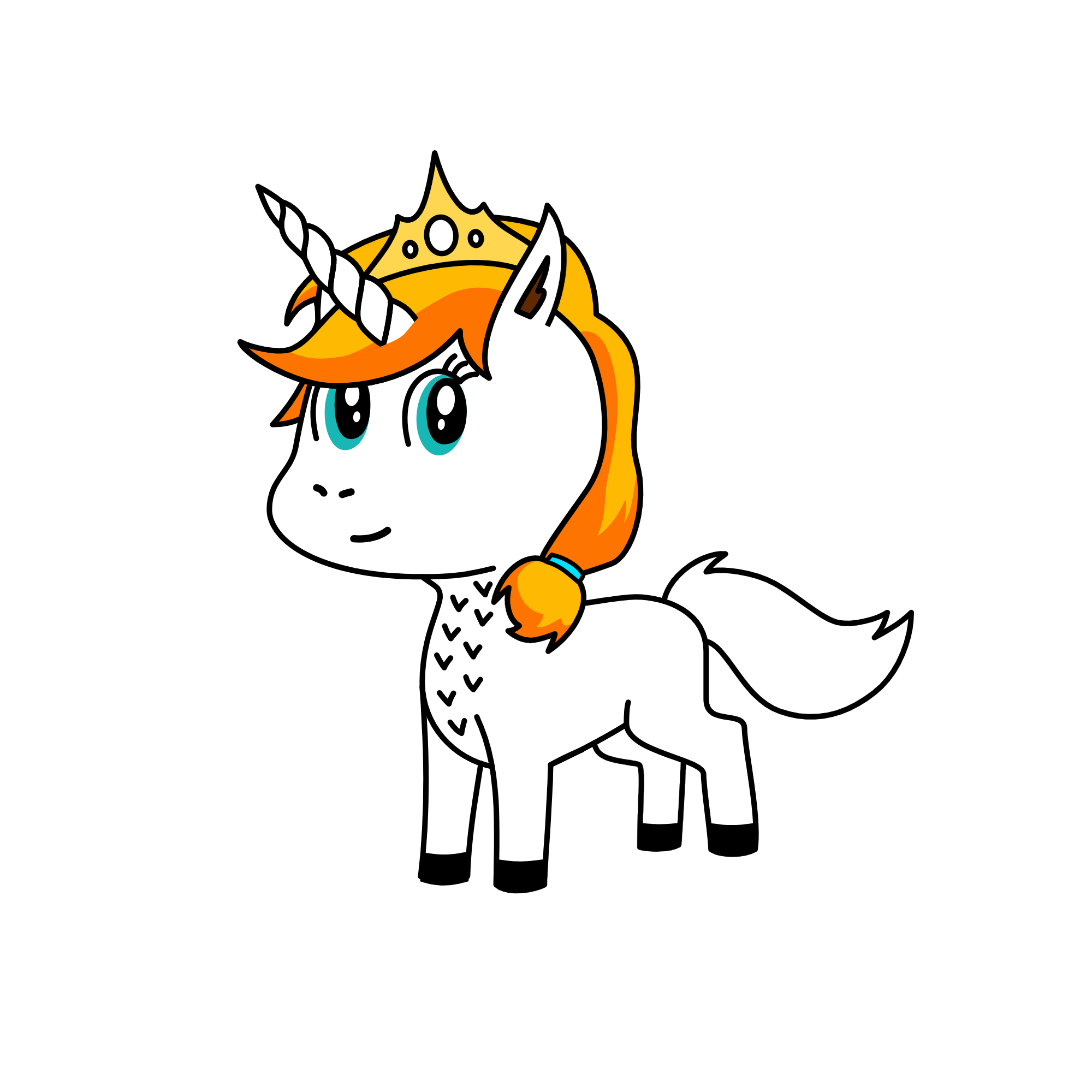 sally, the unicorn