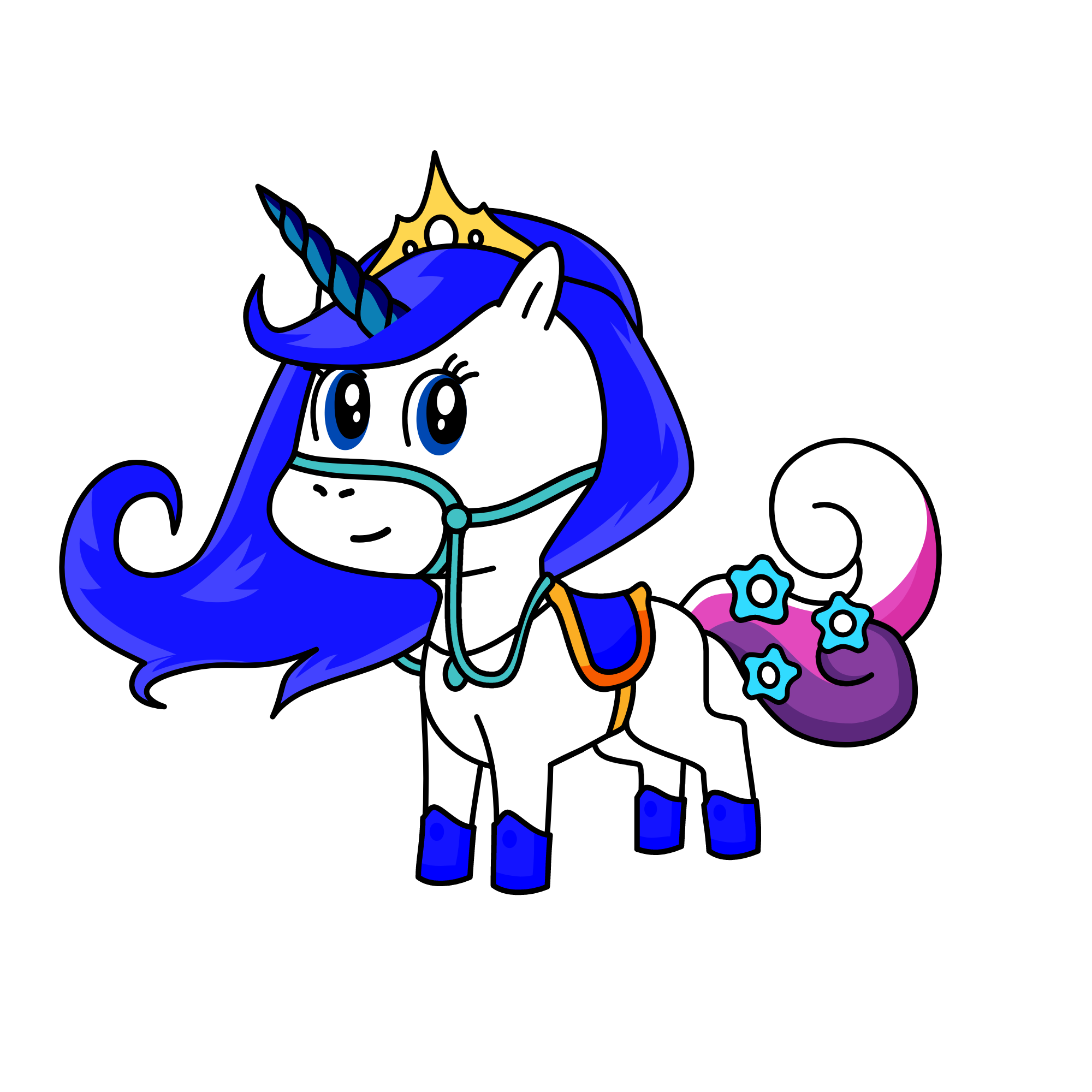 Georgia, the unicorn