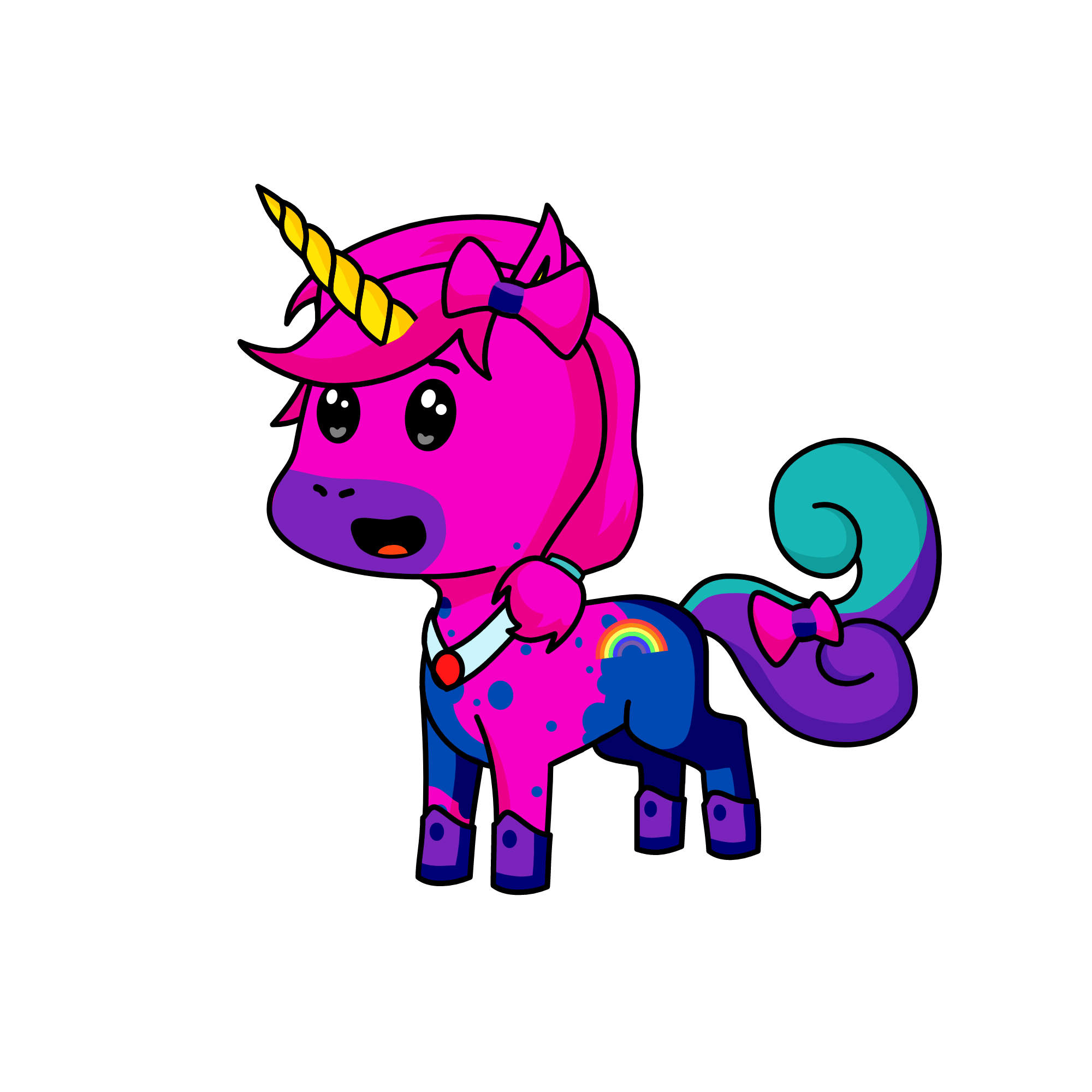 Rose, the unicorn