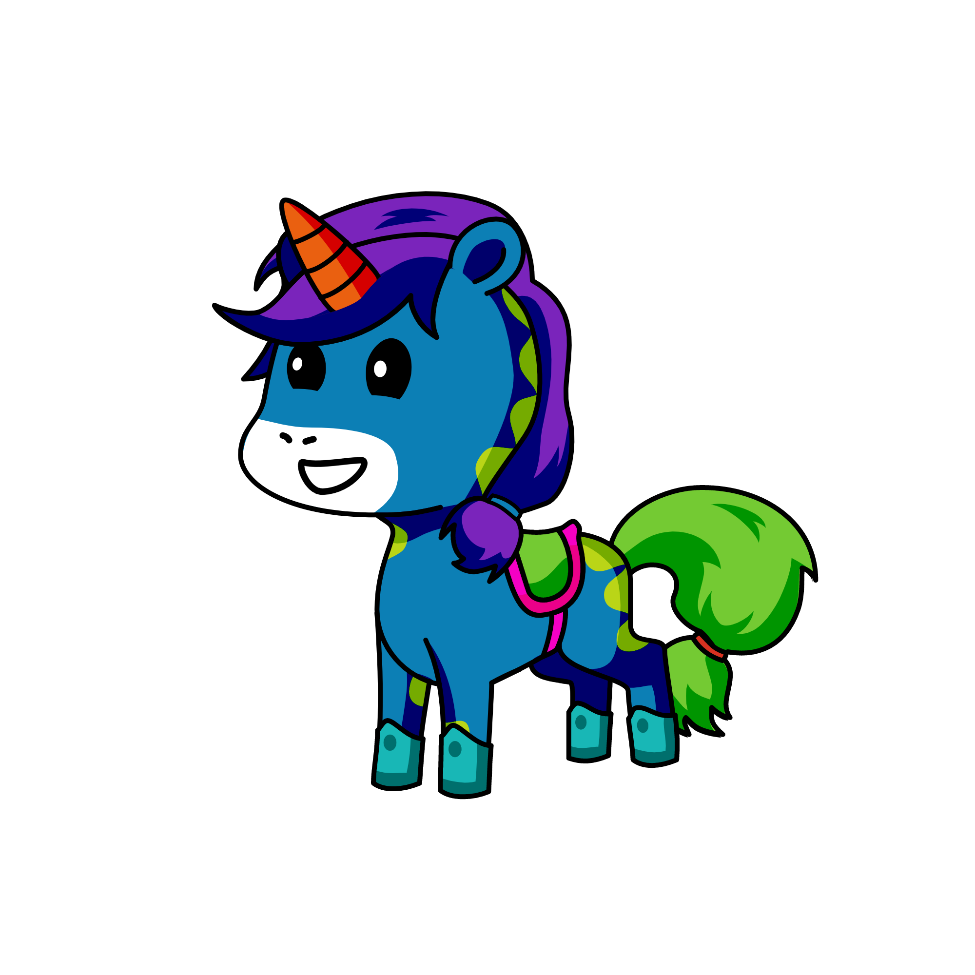 Forsynia, the unicorn