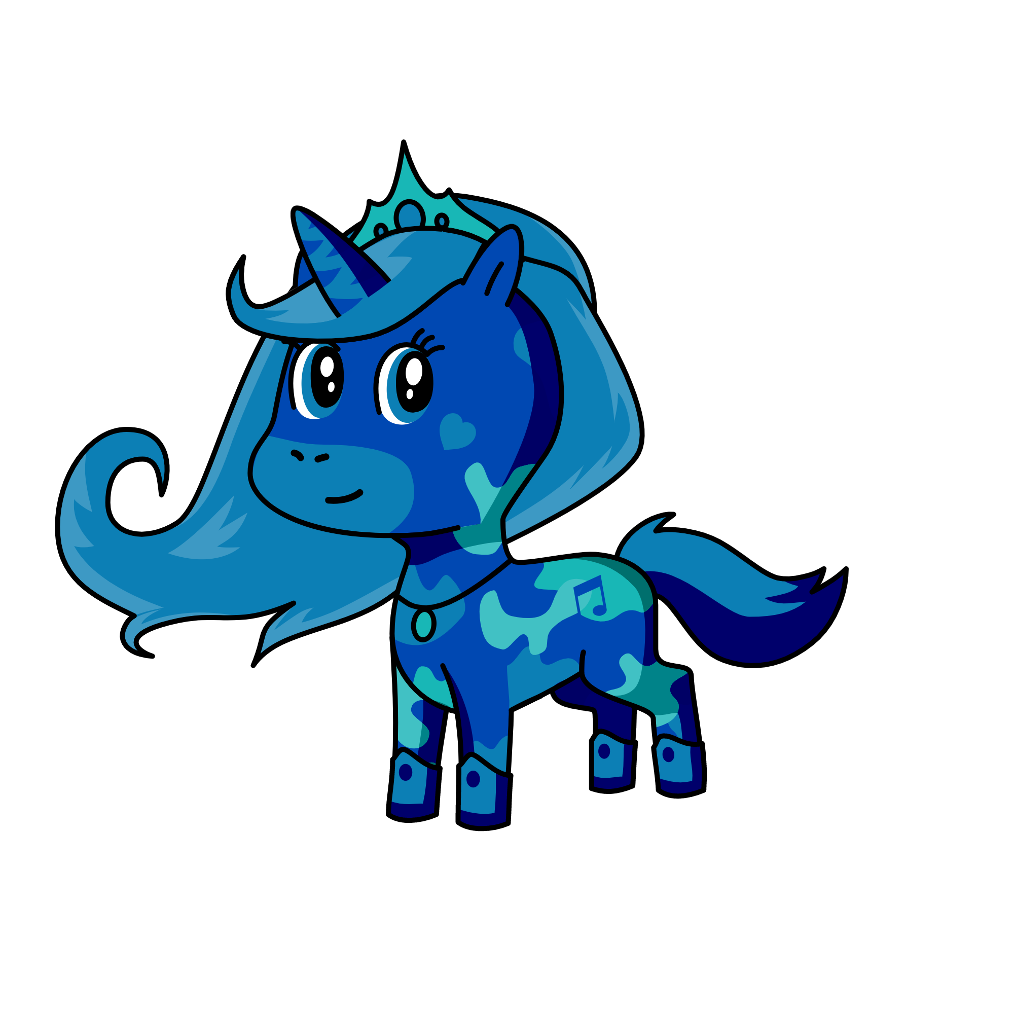 Neve, the unicorn