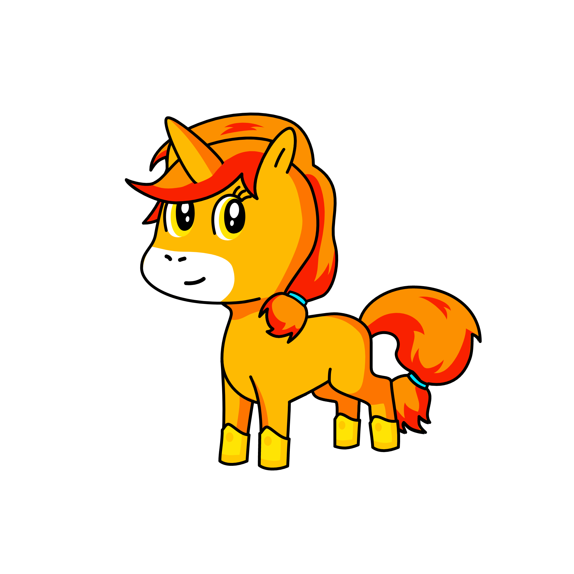 Applejack (this is the closest I could get), the unicorn