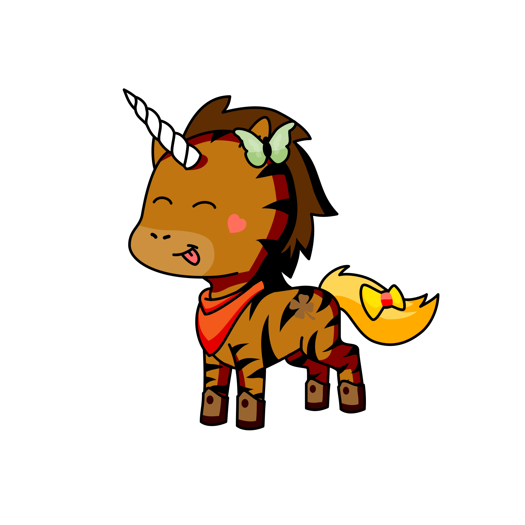 chocolate, the unicorn