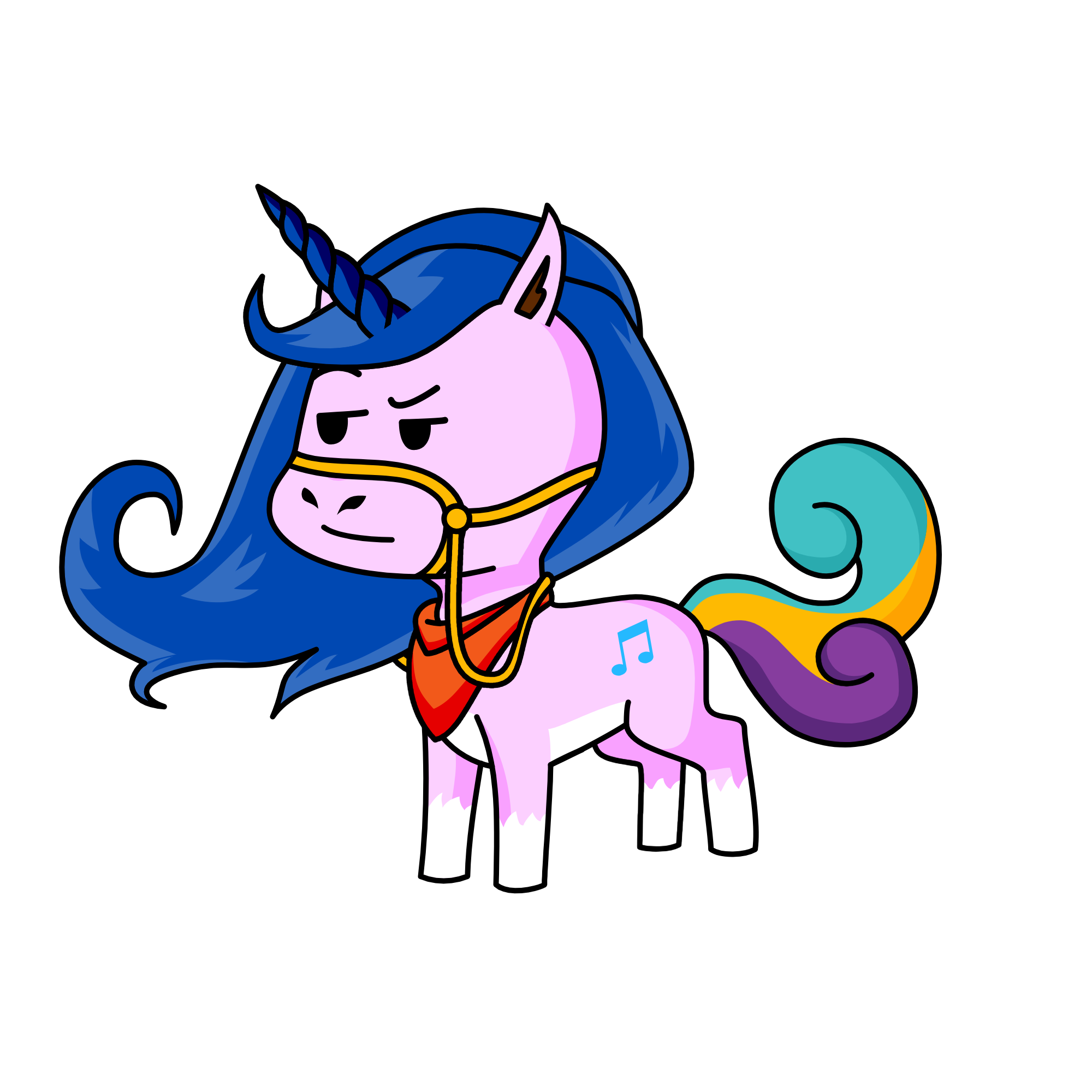 koni-gewa, the unicorn