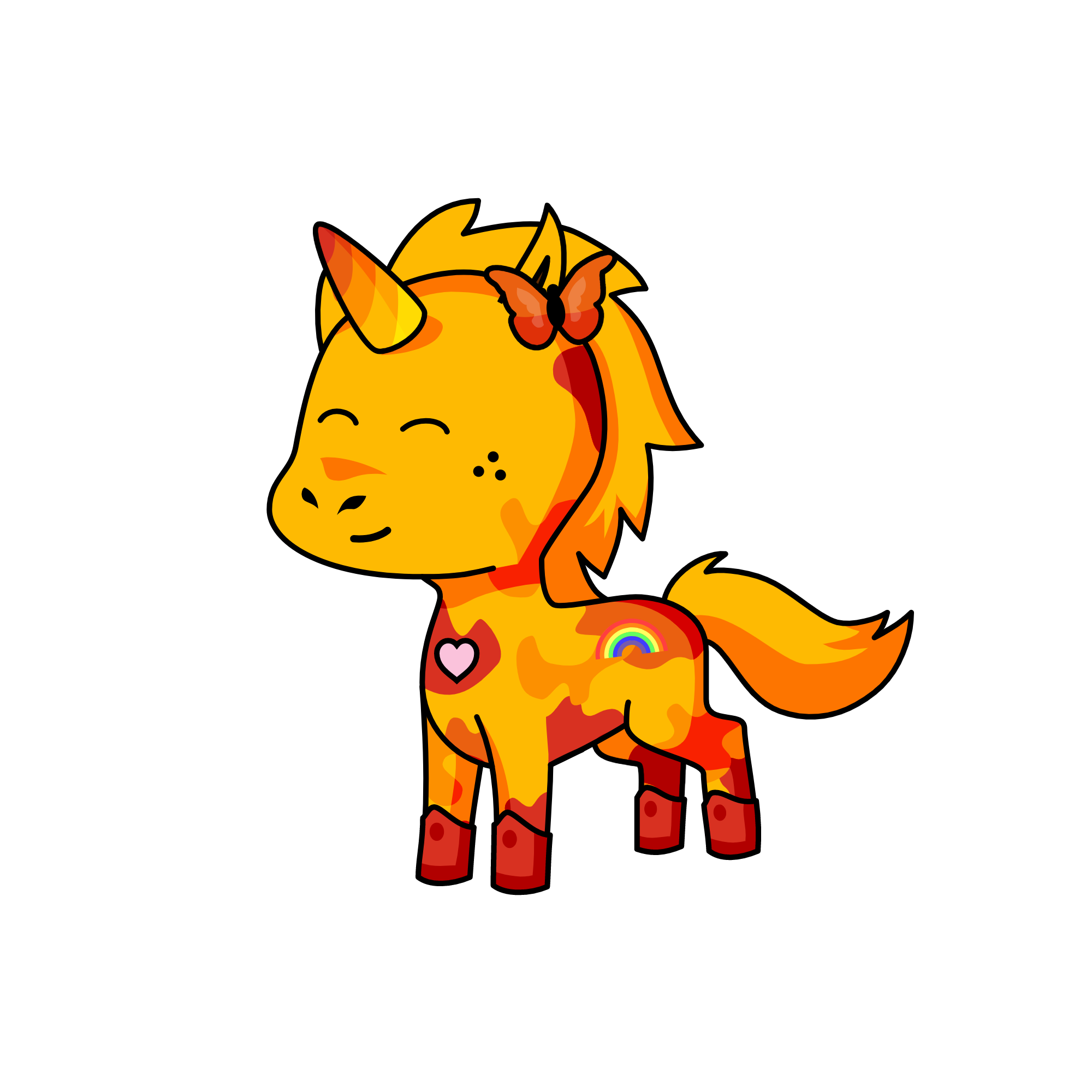 Flamefire, the unicorn