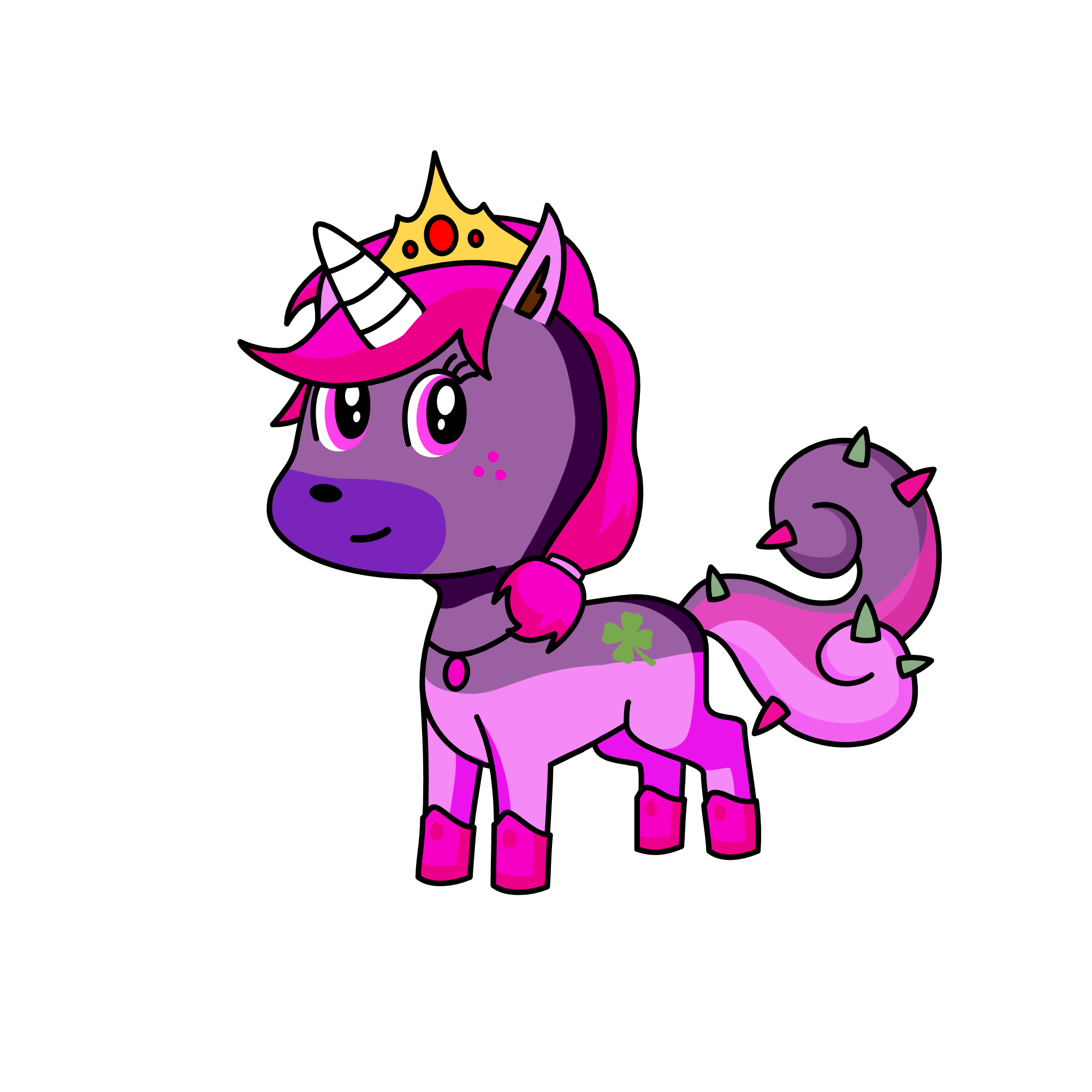 Pinkie , the unicorn