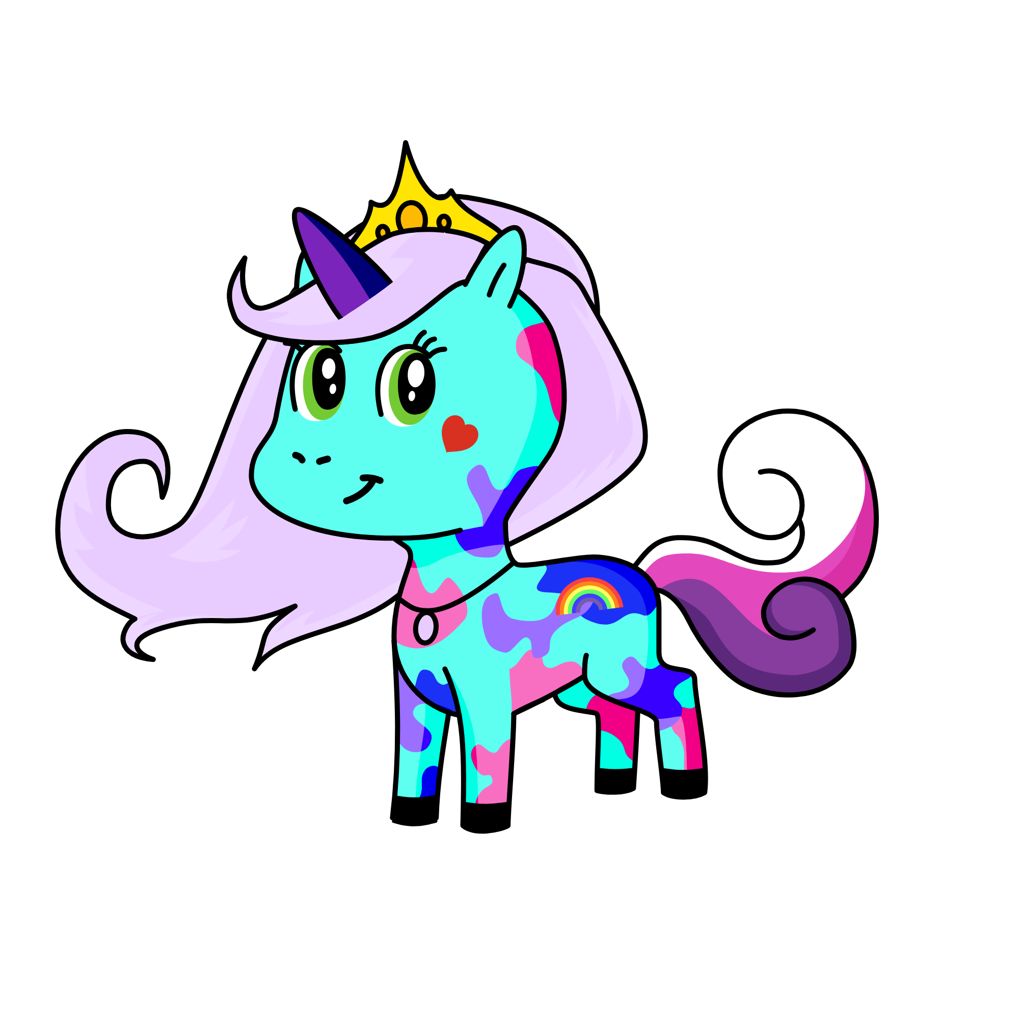 Fatima, the unicorn