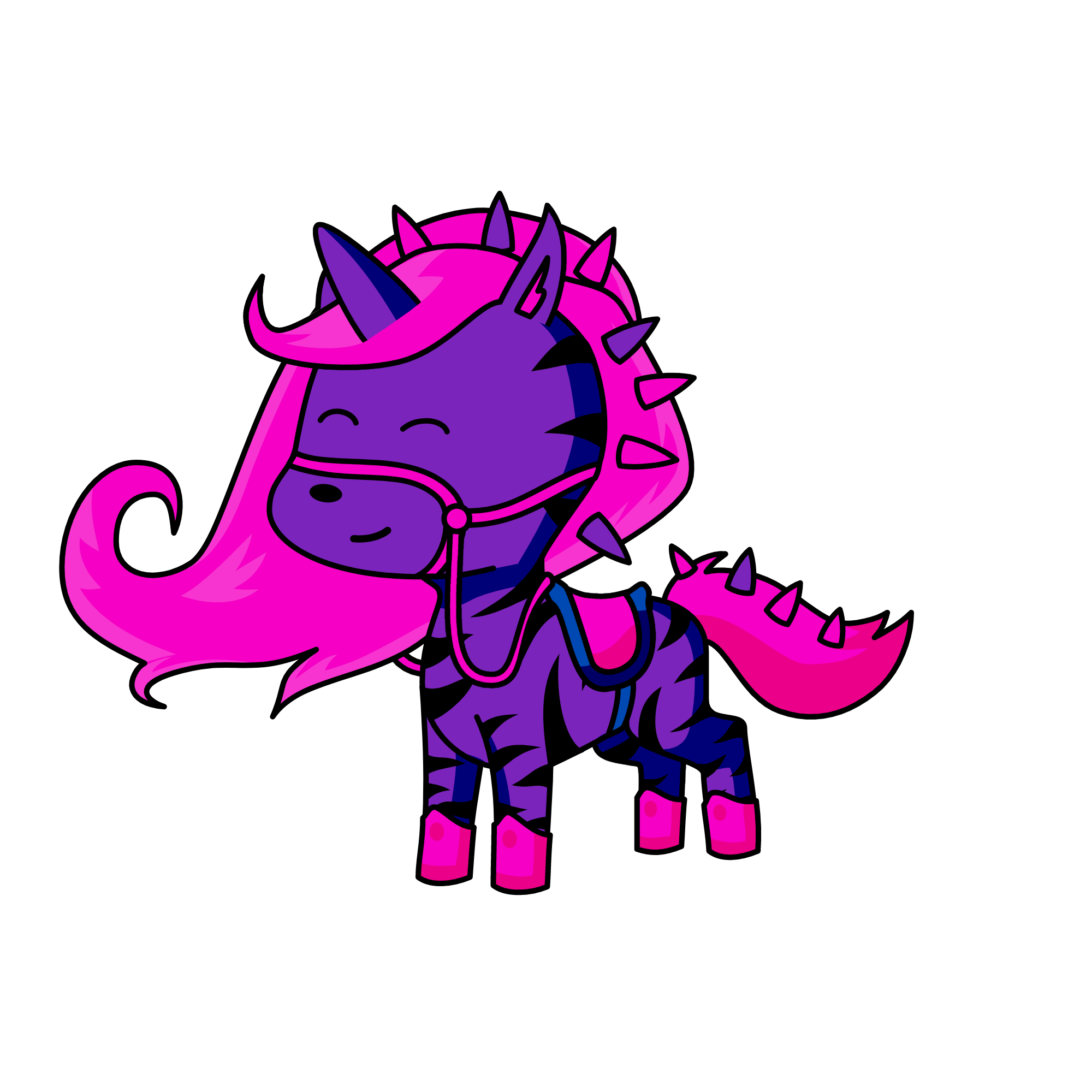 Mint, the unicorn