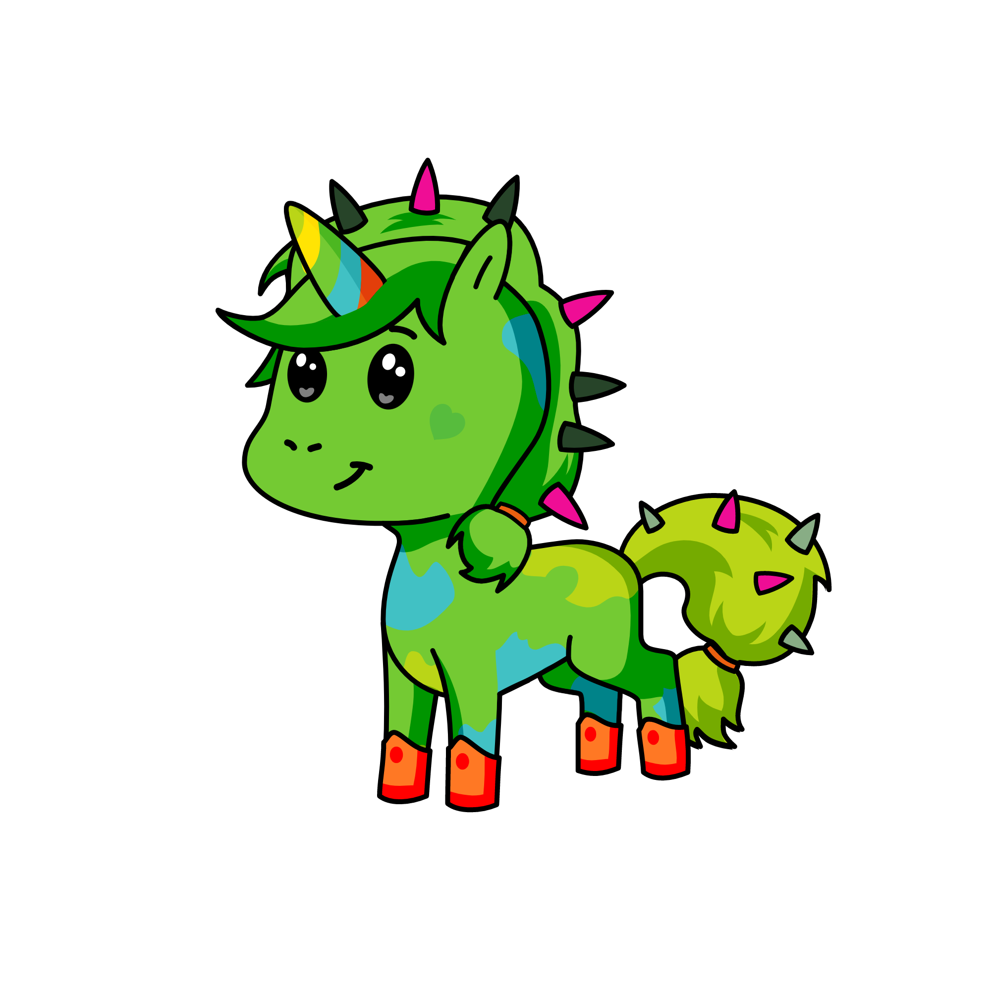 Dust, the unicorn