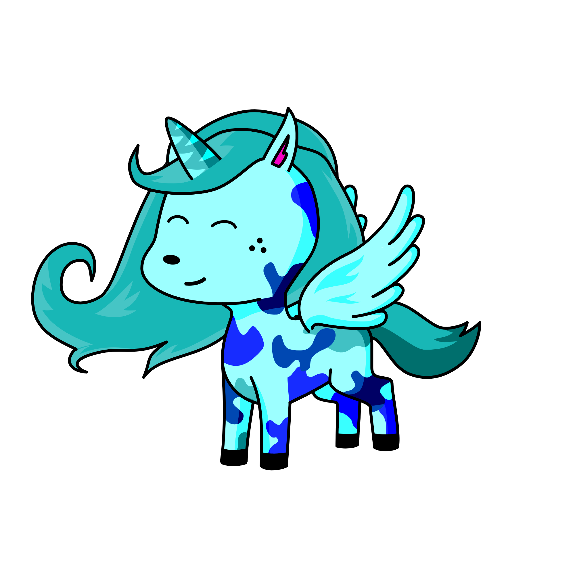 Skylar, the unicorn