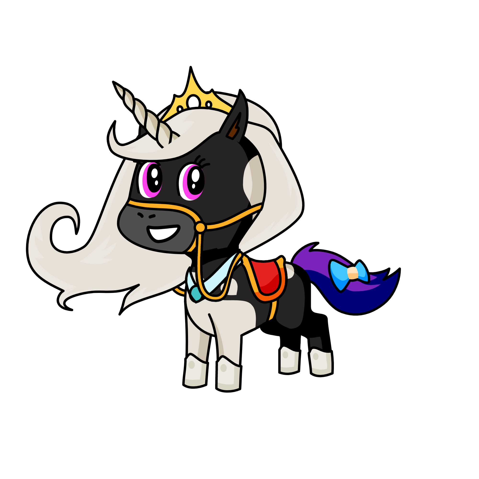 Midnight, the unicorn