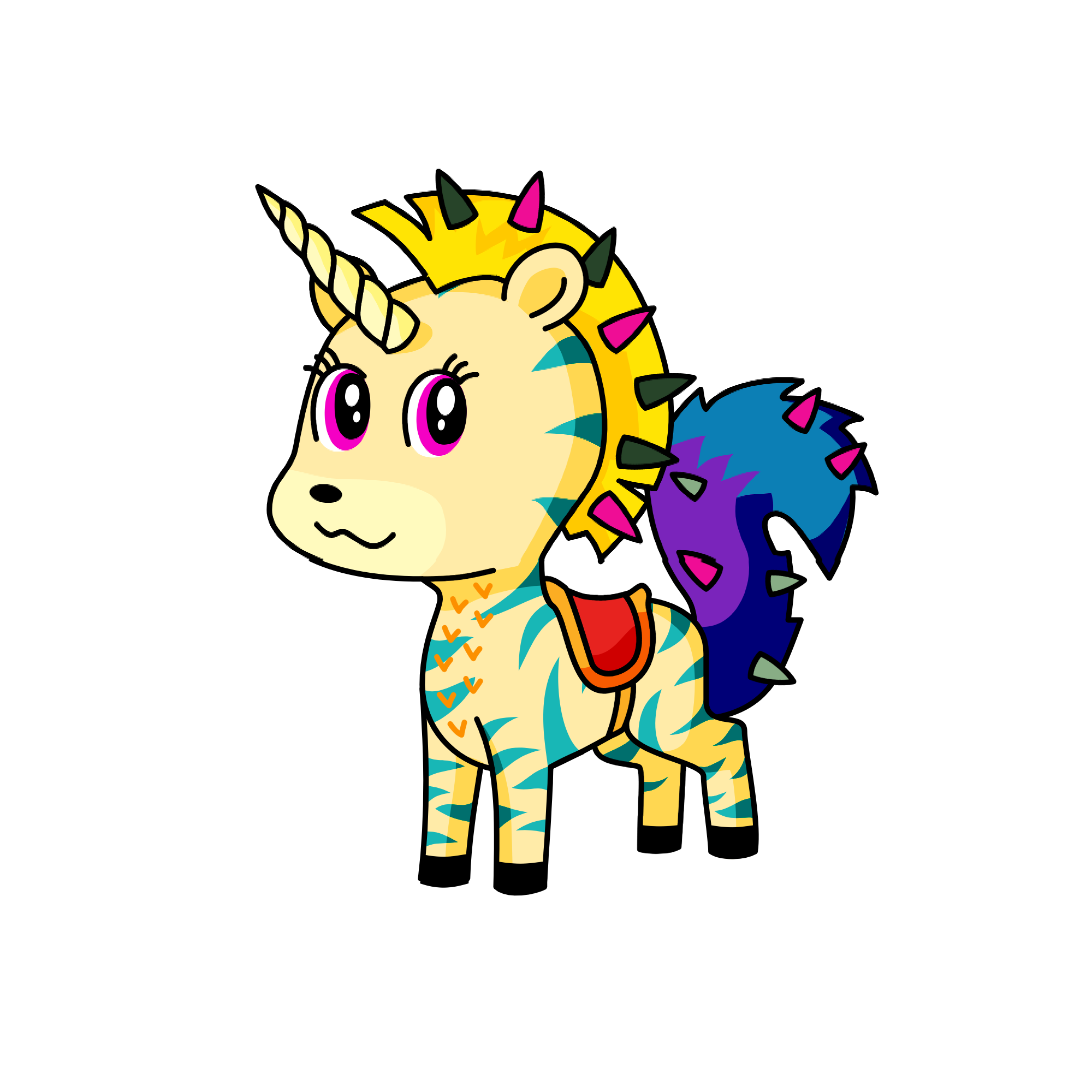 Unifox, the unicorn