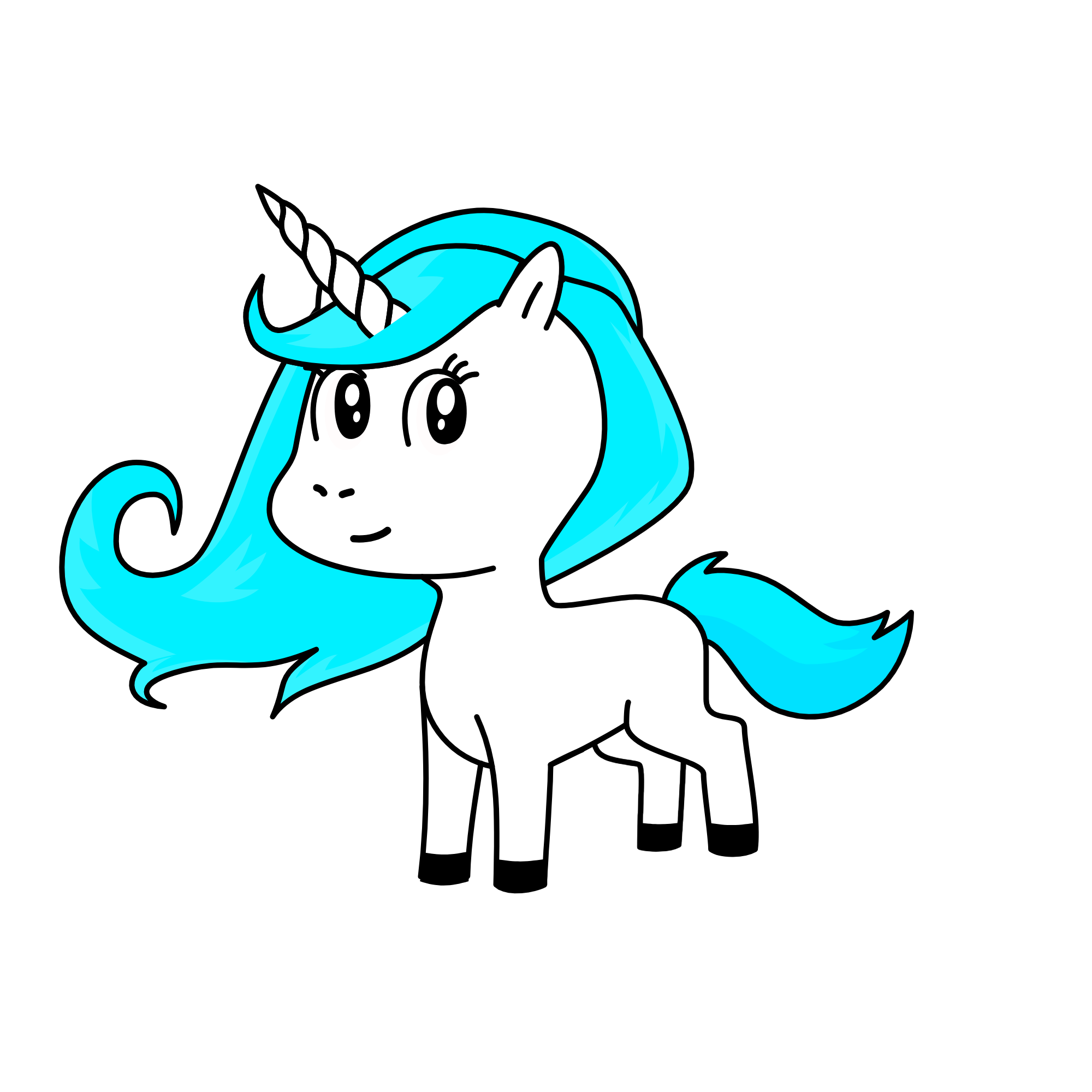 Ice, the unicorn