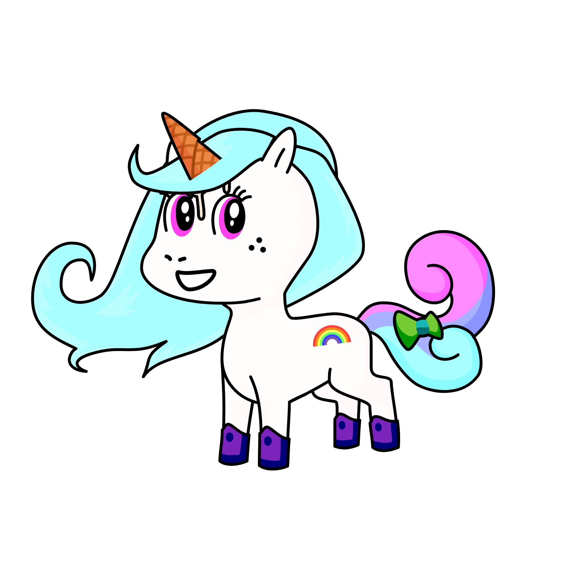 Icecream, the unicorn