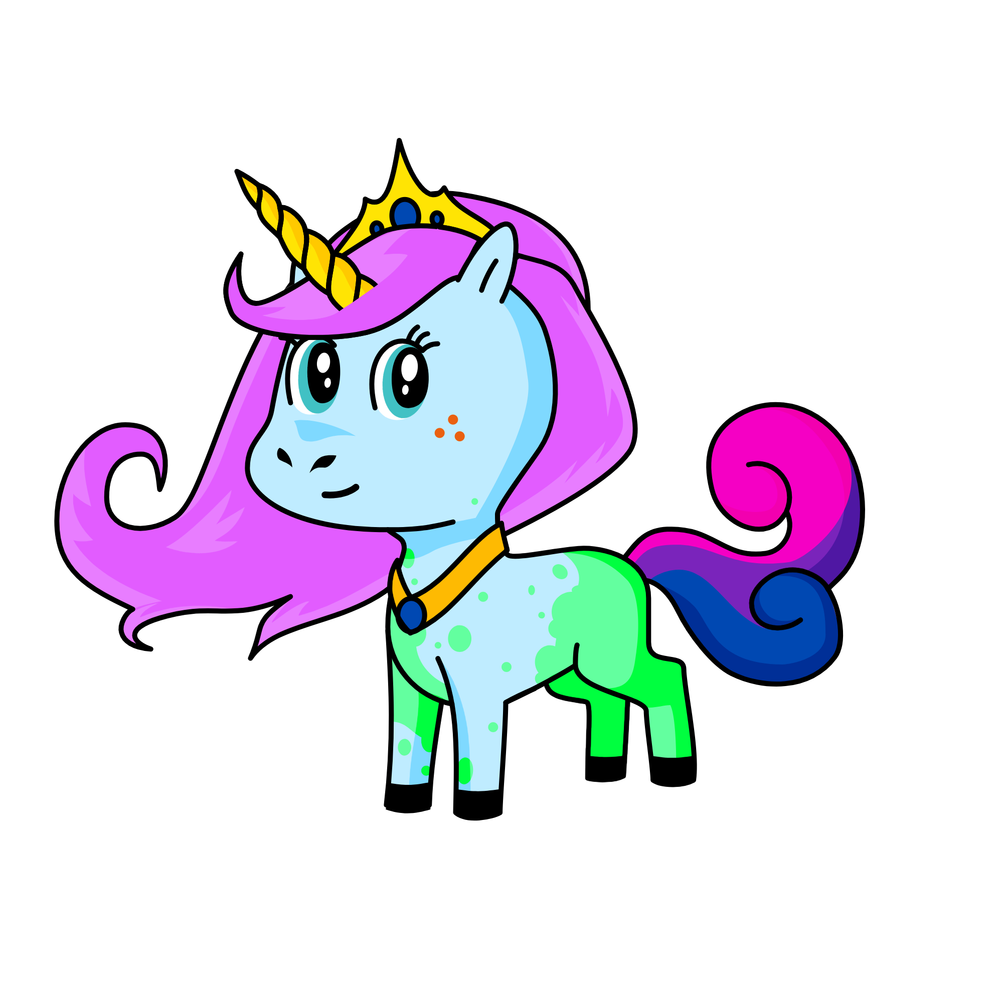 Berry, the unicorn