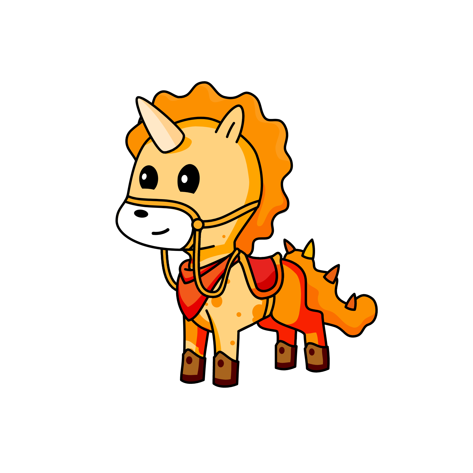 Cowboy, the unicorn