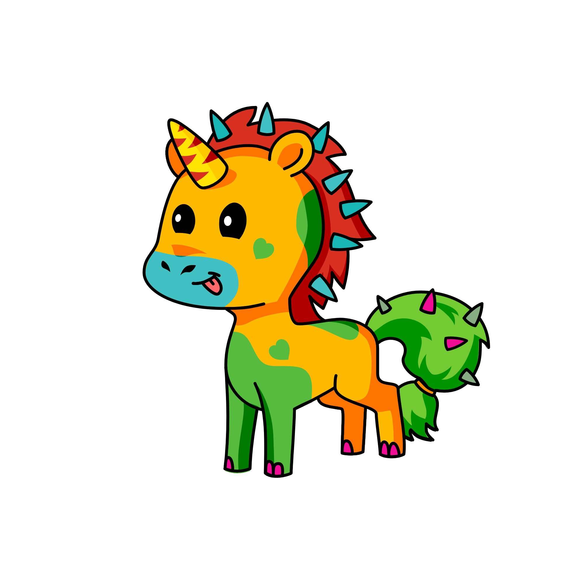 a random, the unicorn