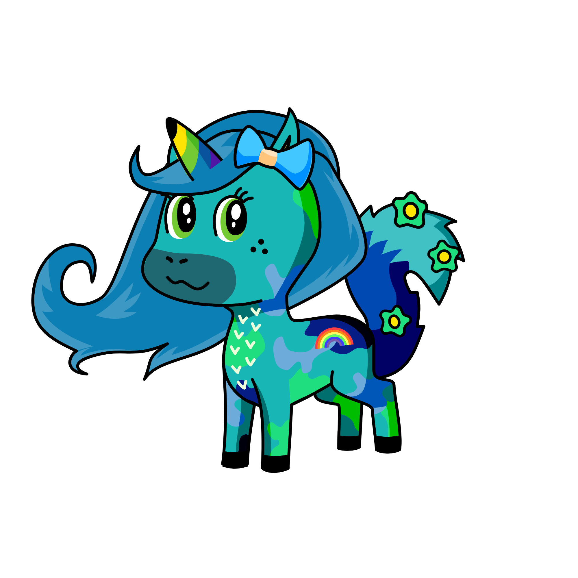 icy, the unicorn