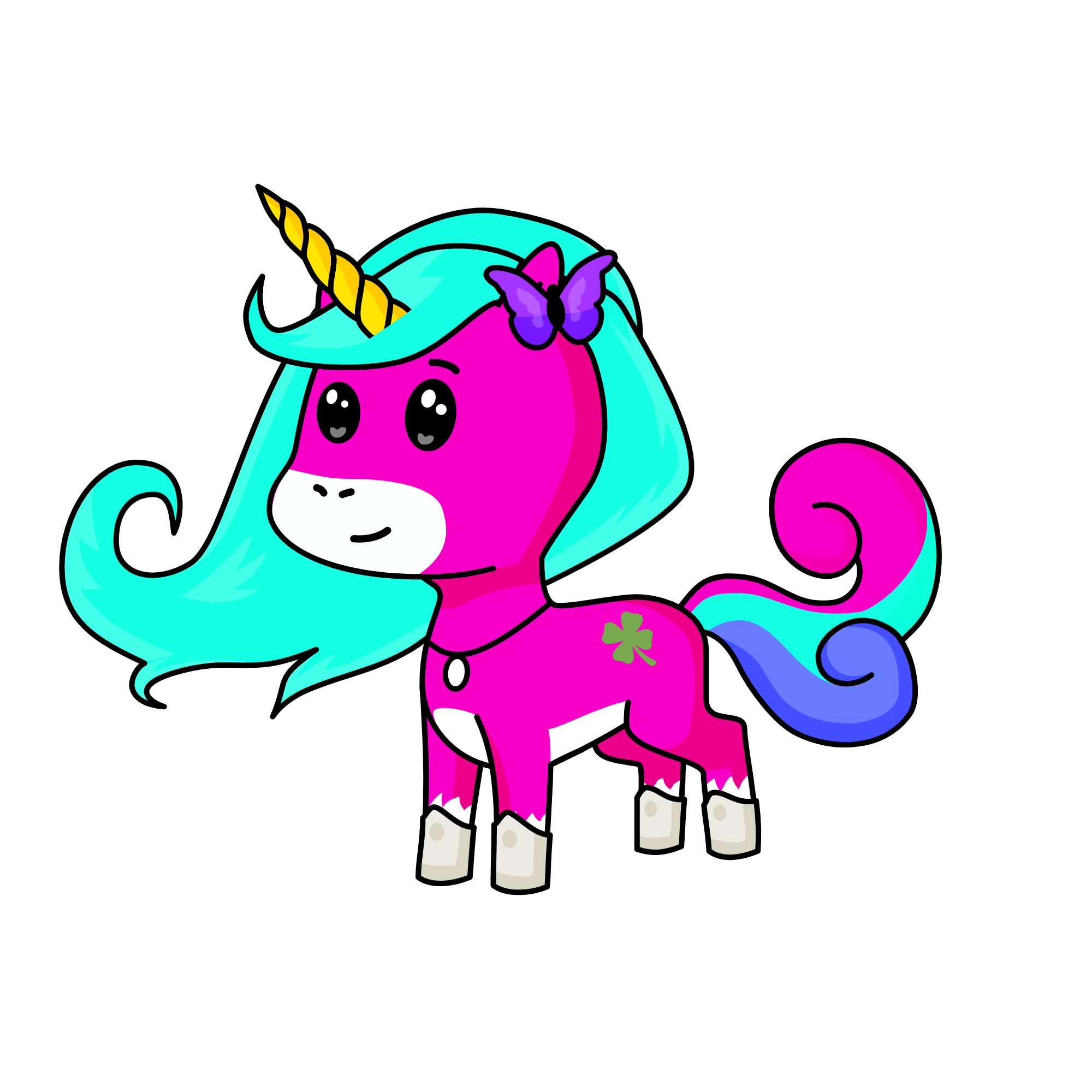 shimmer, the unicorn