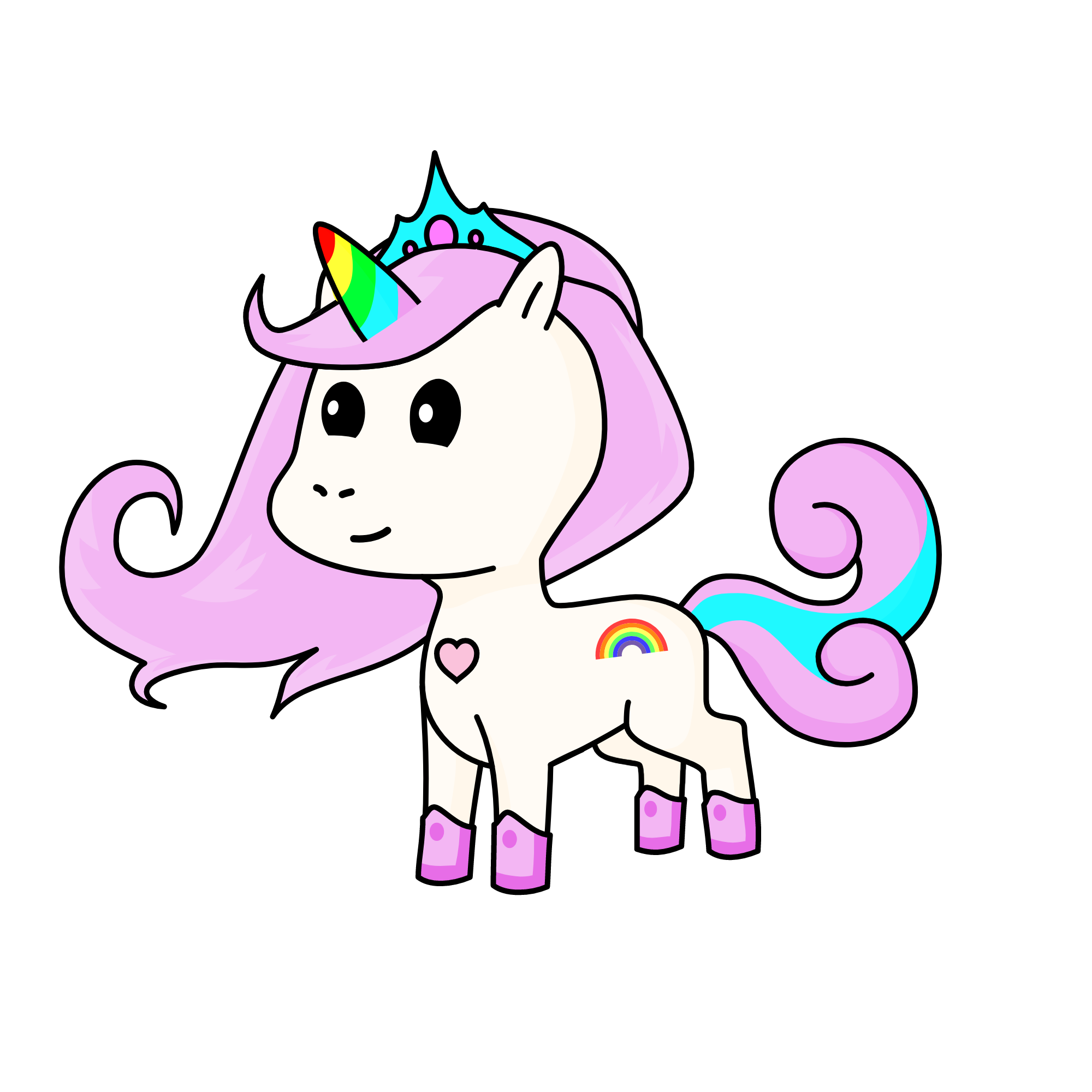 RainbowRock, the unicorn