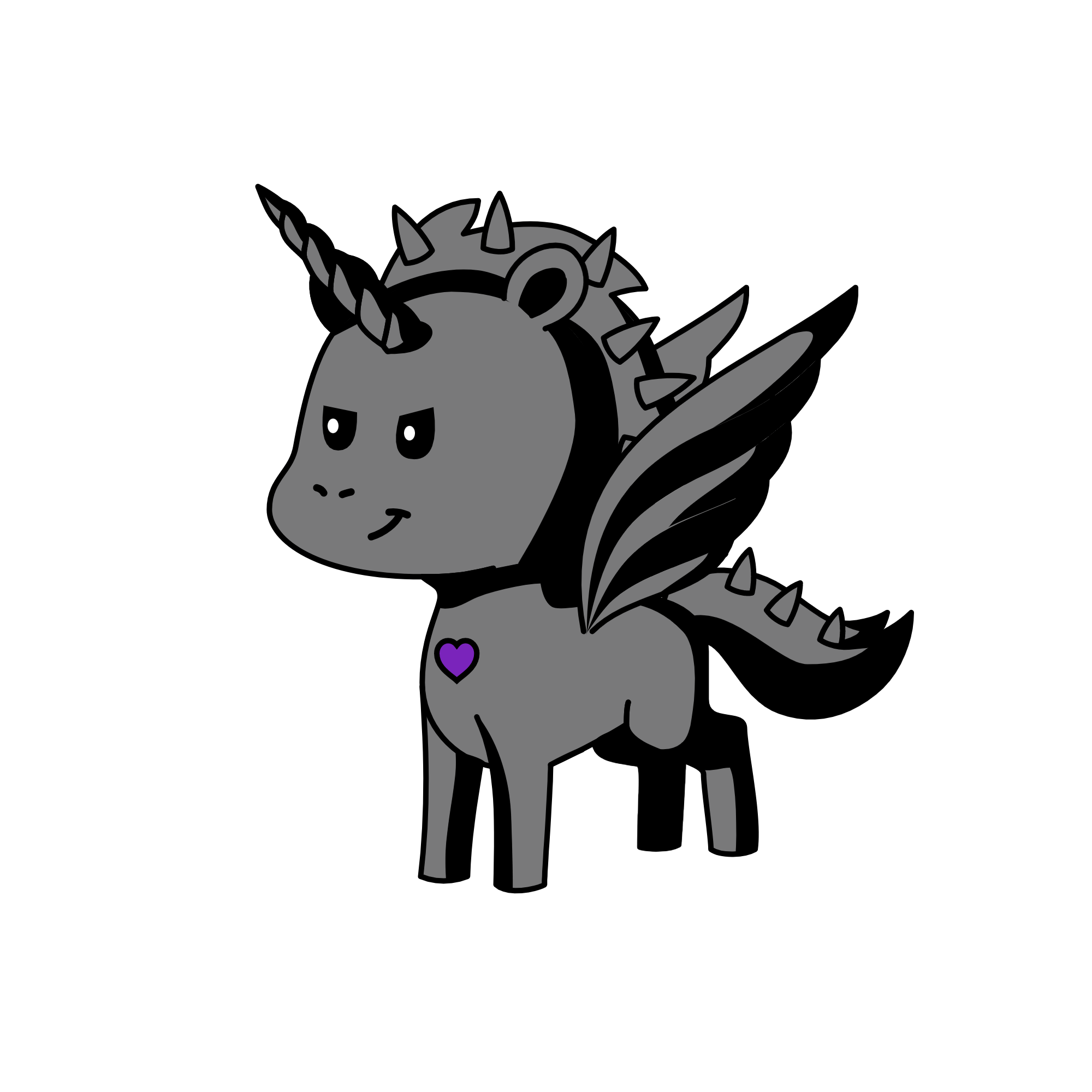Hawk Moth, the unicorn
