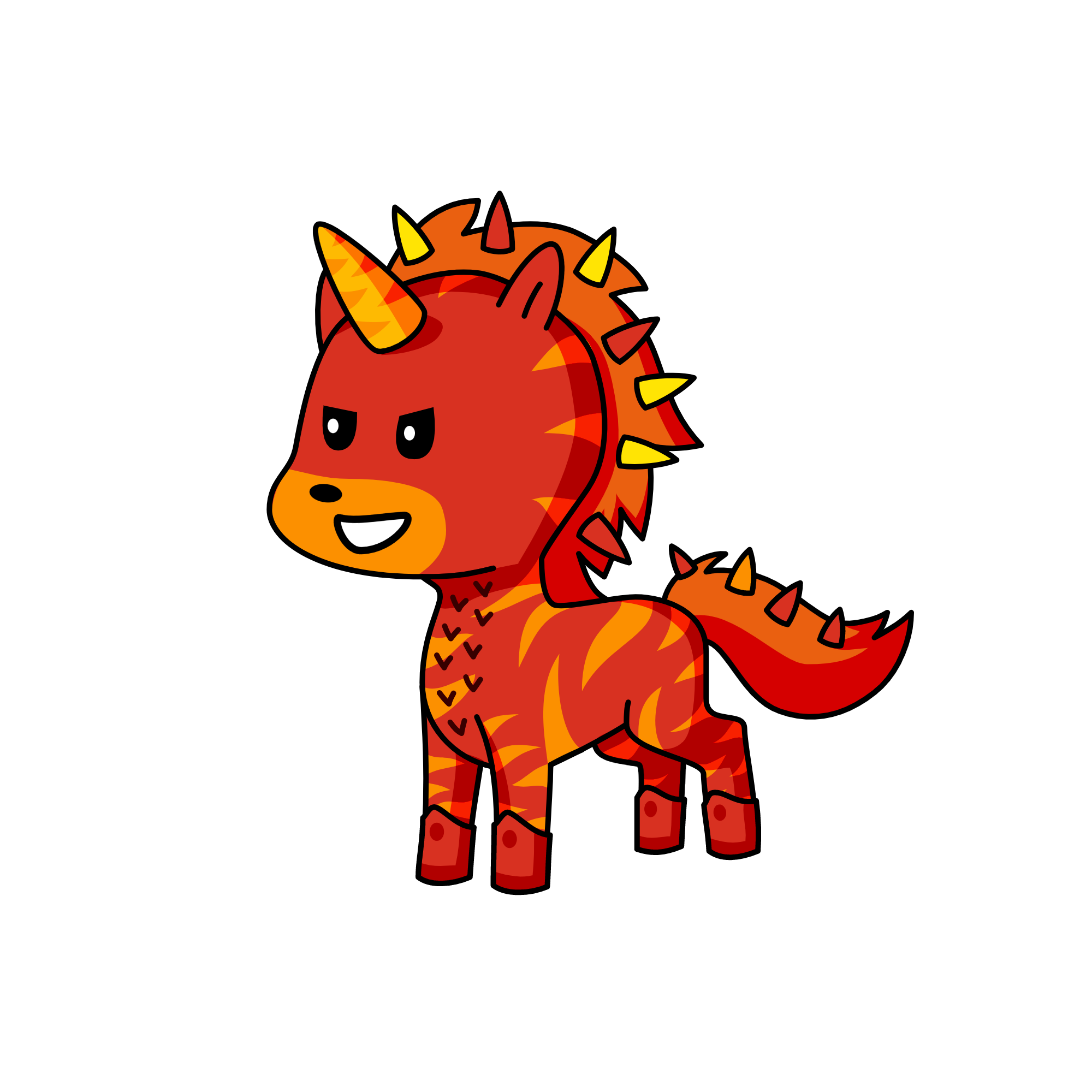 charmander, the unicorn