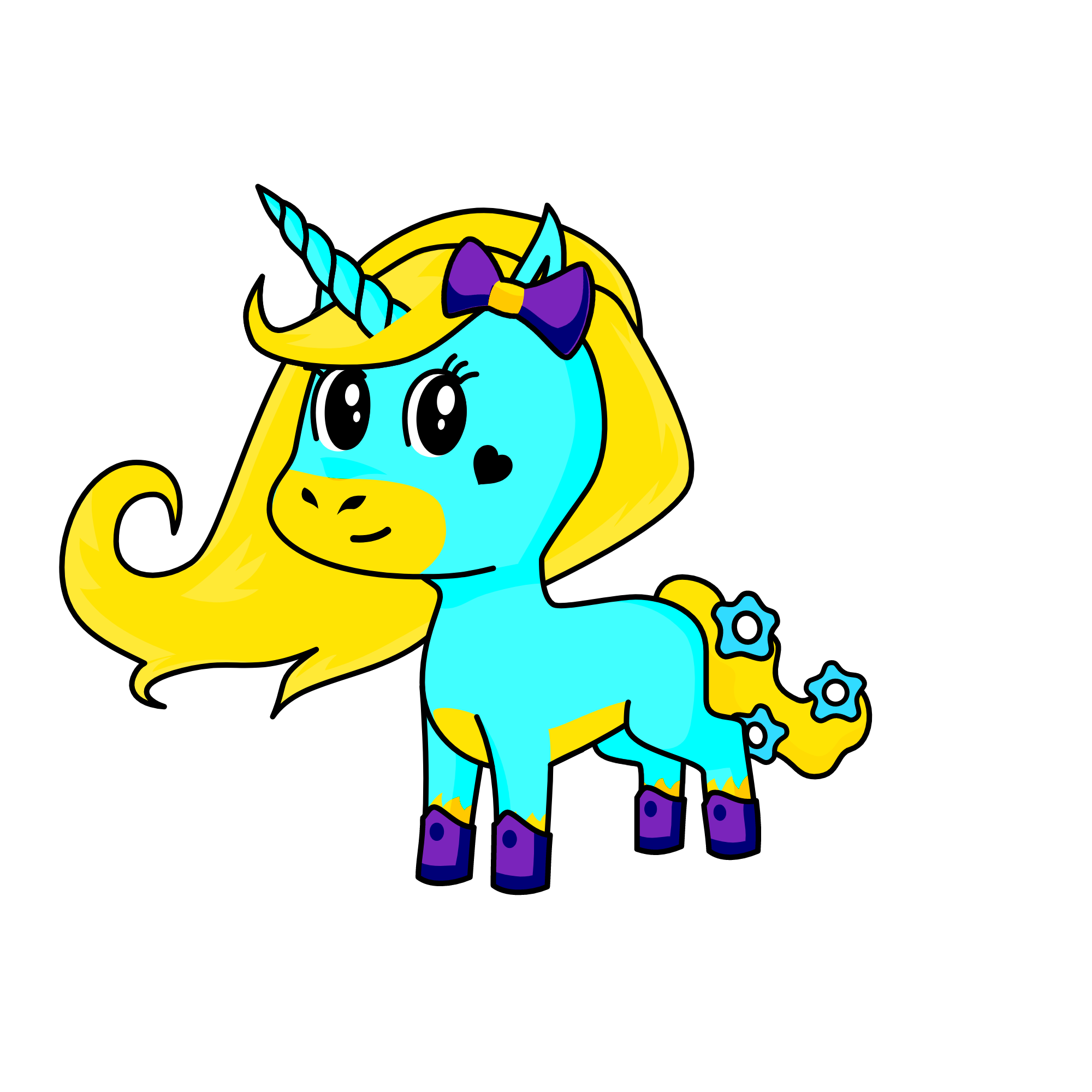 Stella, the unicorn