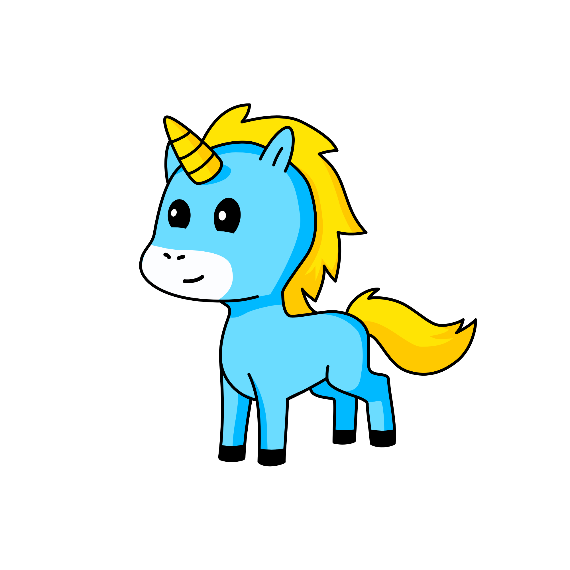 Lightning is it, the unicorn
