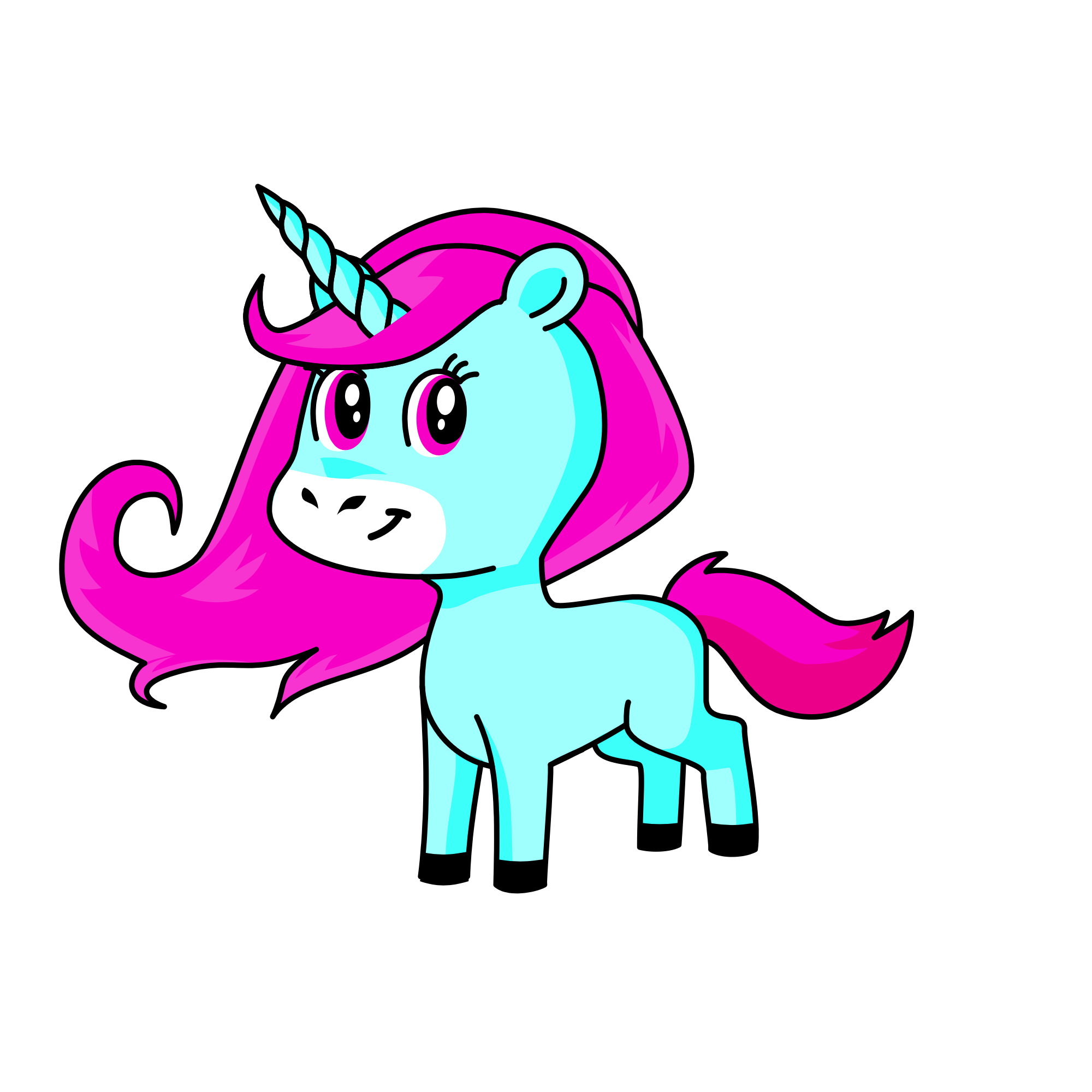 Mermina, the unicorn
