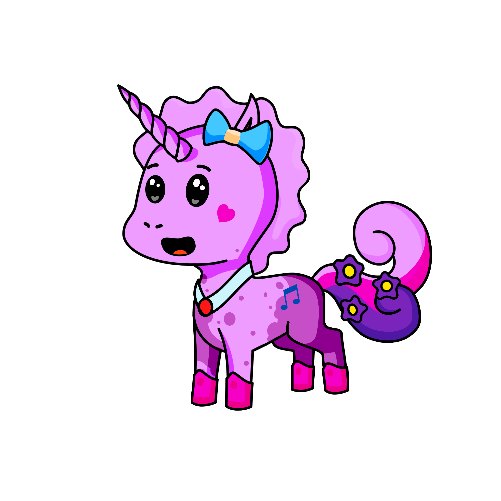 Pinkie, the unicorn