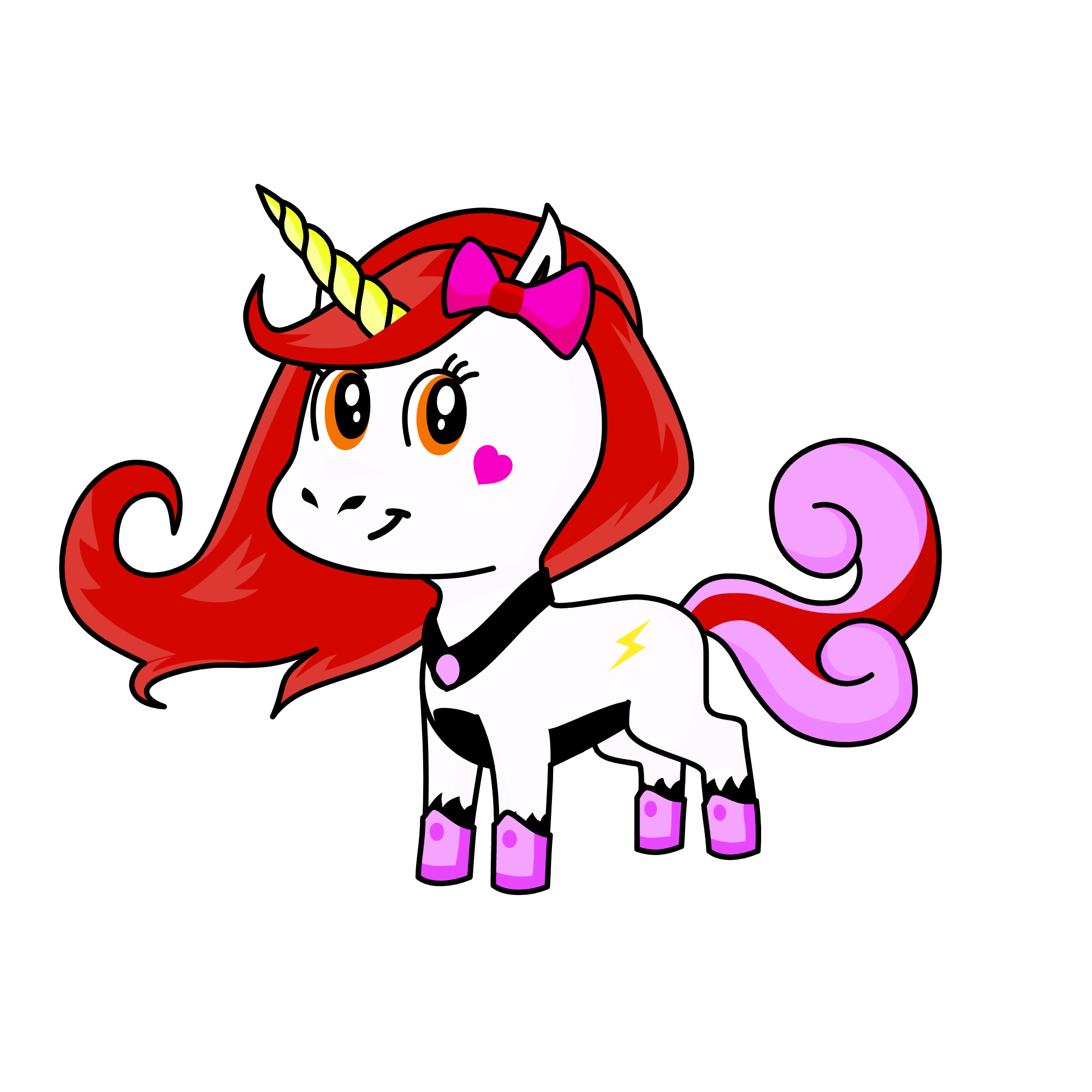 Sassabelle, the unicorn