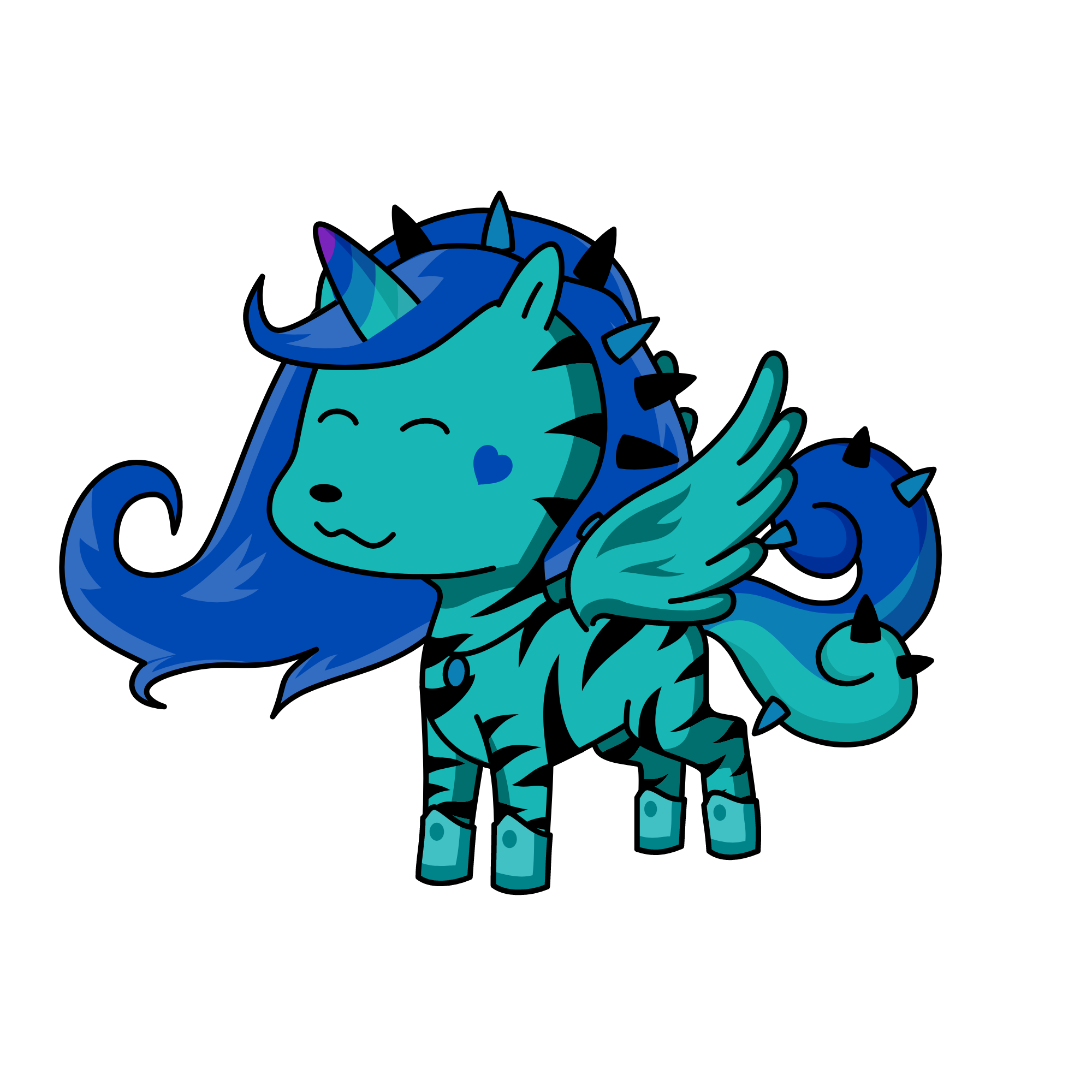 Icy, the unicorn