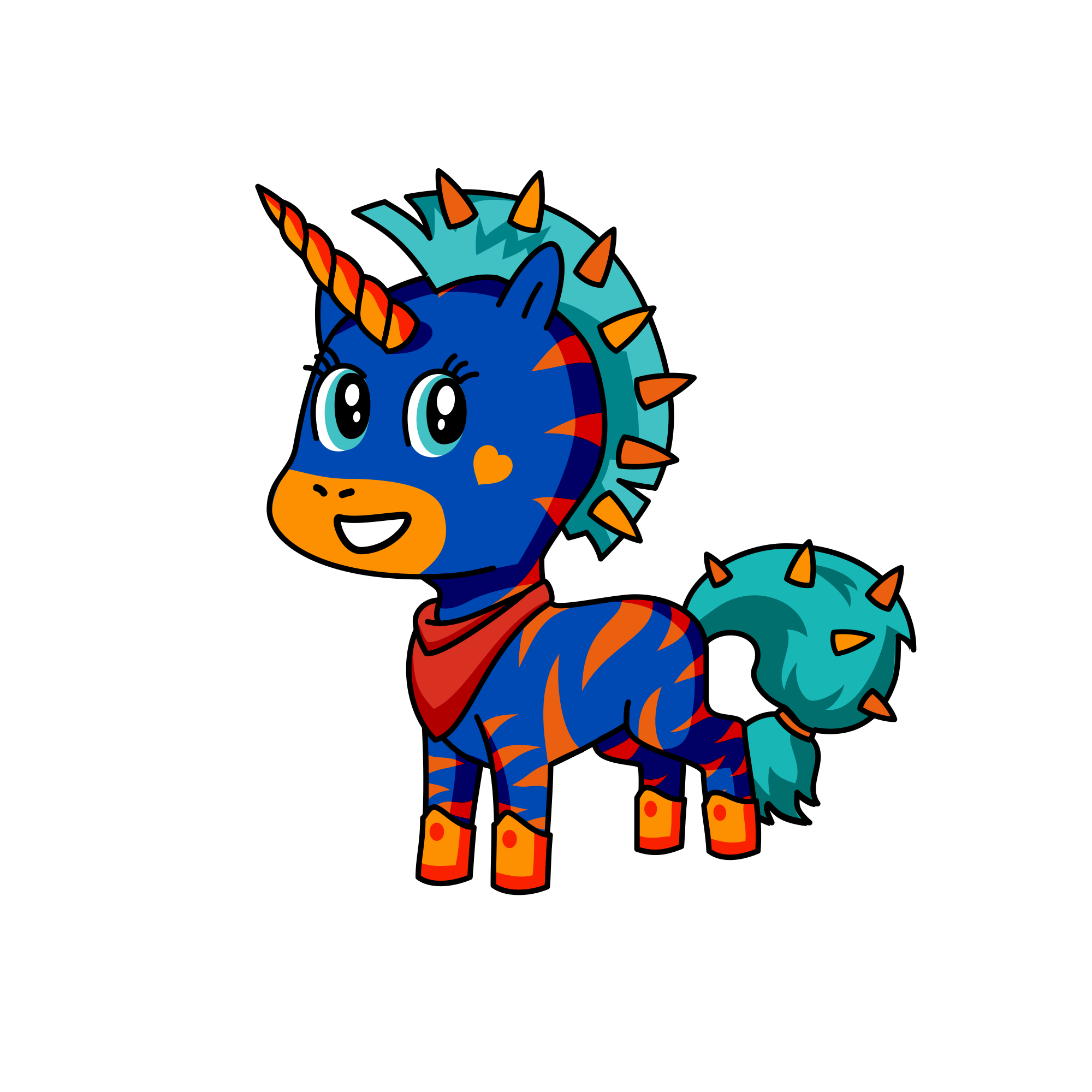Dark Star, the unicorn